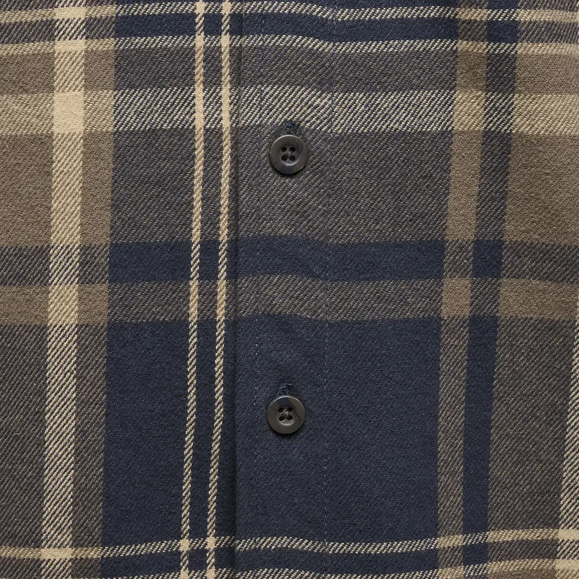 Project Flannel Shirt Men Skjorta