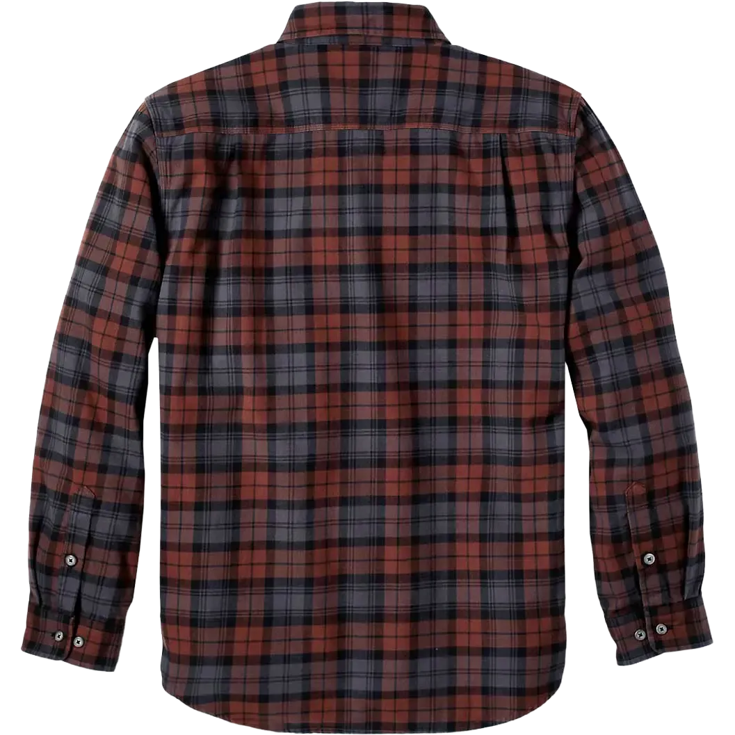 Flannel L/S Plaid Shirt Heavyweight Men herreskjorte
