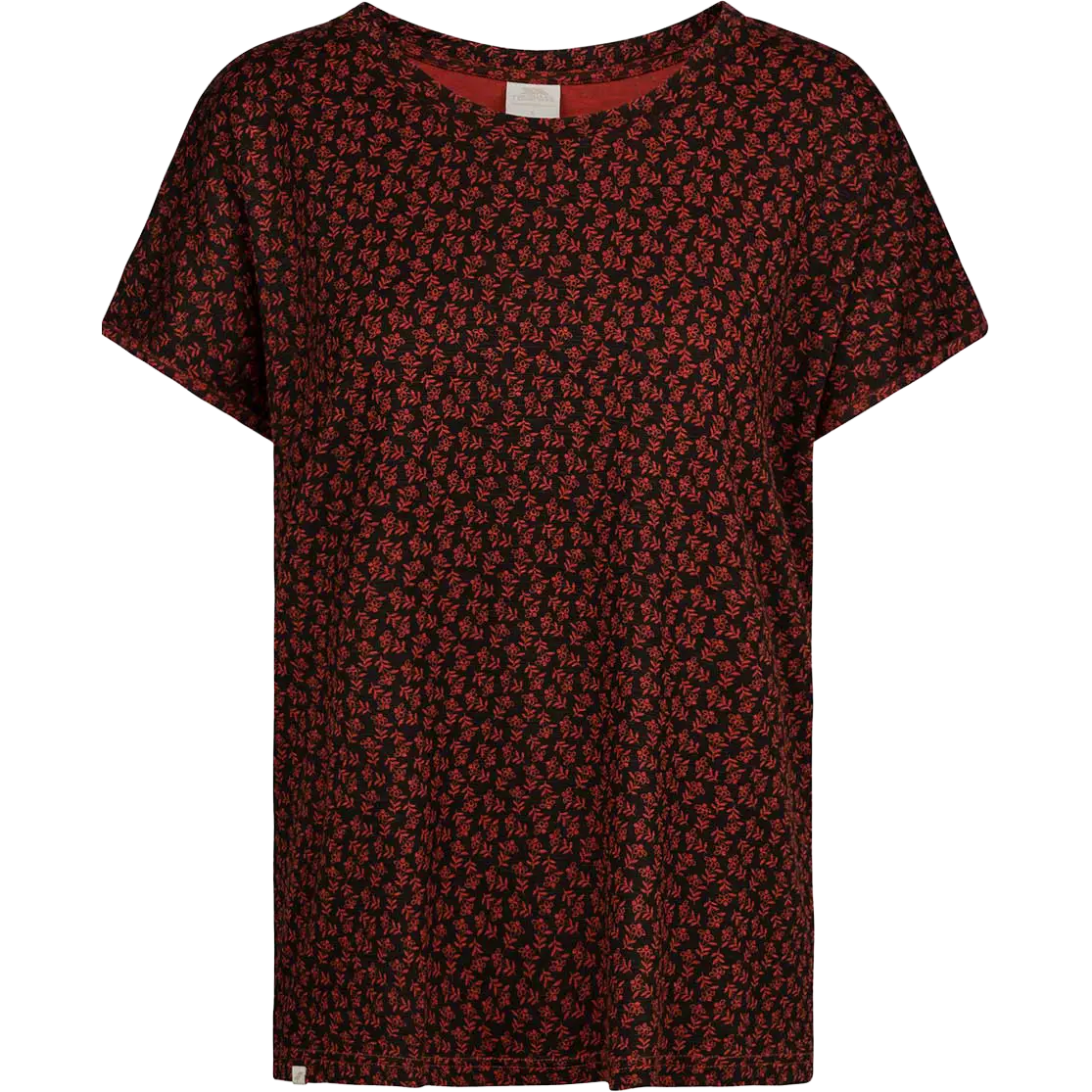 Trespass Morgana Casual T-shirt Women - Black Print - M - Kortærmet T-shirts