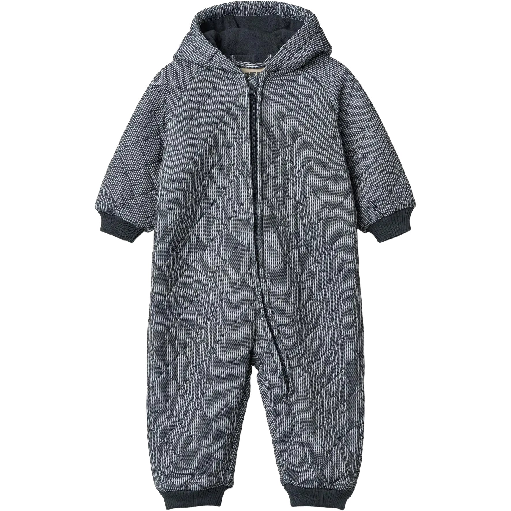 Wheat Thermo Suit Cuddle Infant - Ink Stripe - 62/3m - Termotøj til børn