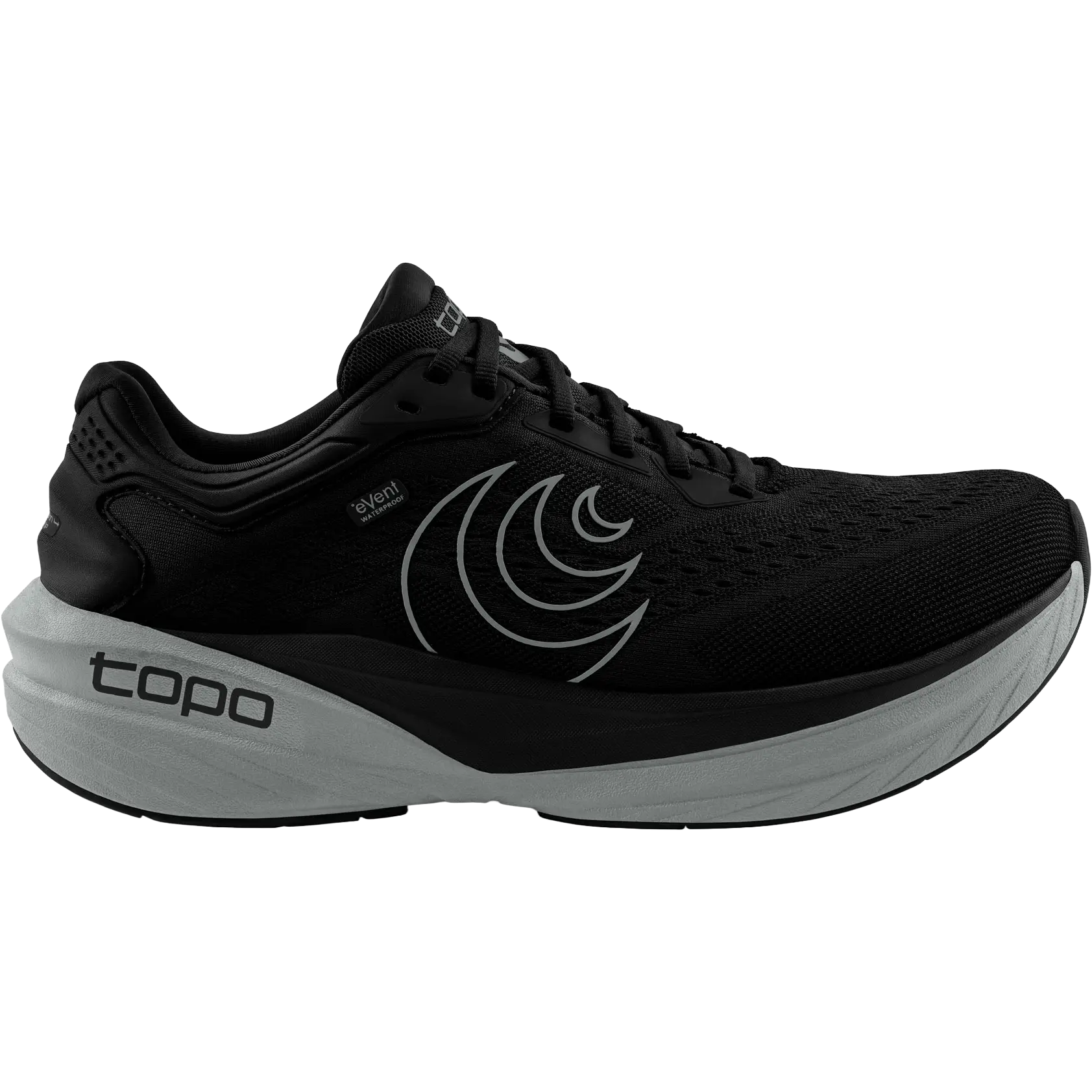 topo Phantom 4 WP Men - Black - US10/44 - Vandtætte sko