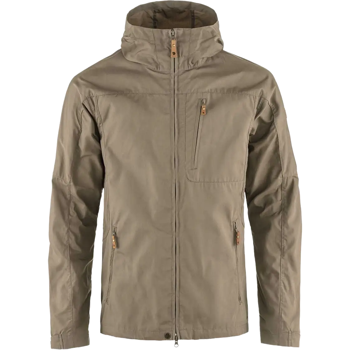 Fjällräven Sten Jacket vindjakke - Suede Brown - L - Jakker