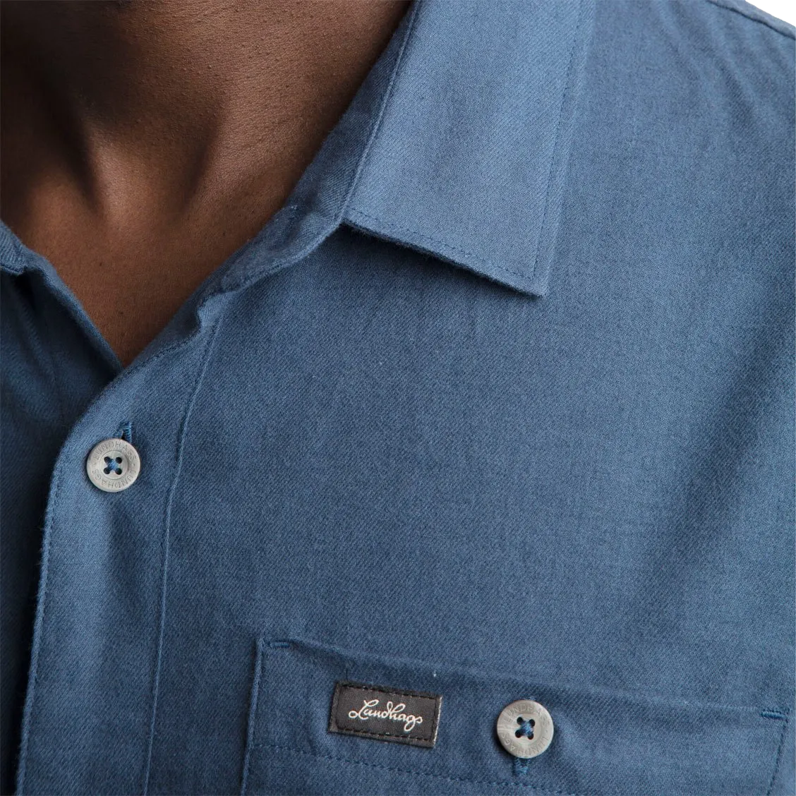 Ekren Solid LS Shirt Men herrskjorta