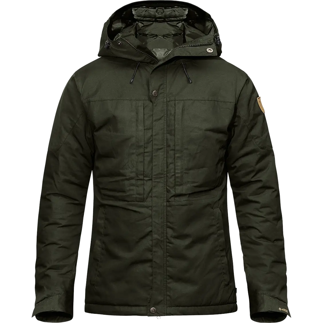 Fjällräven Skogsö Padded Jacket herrejakke - Deep Forest - XL - Vinterjakker