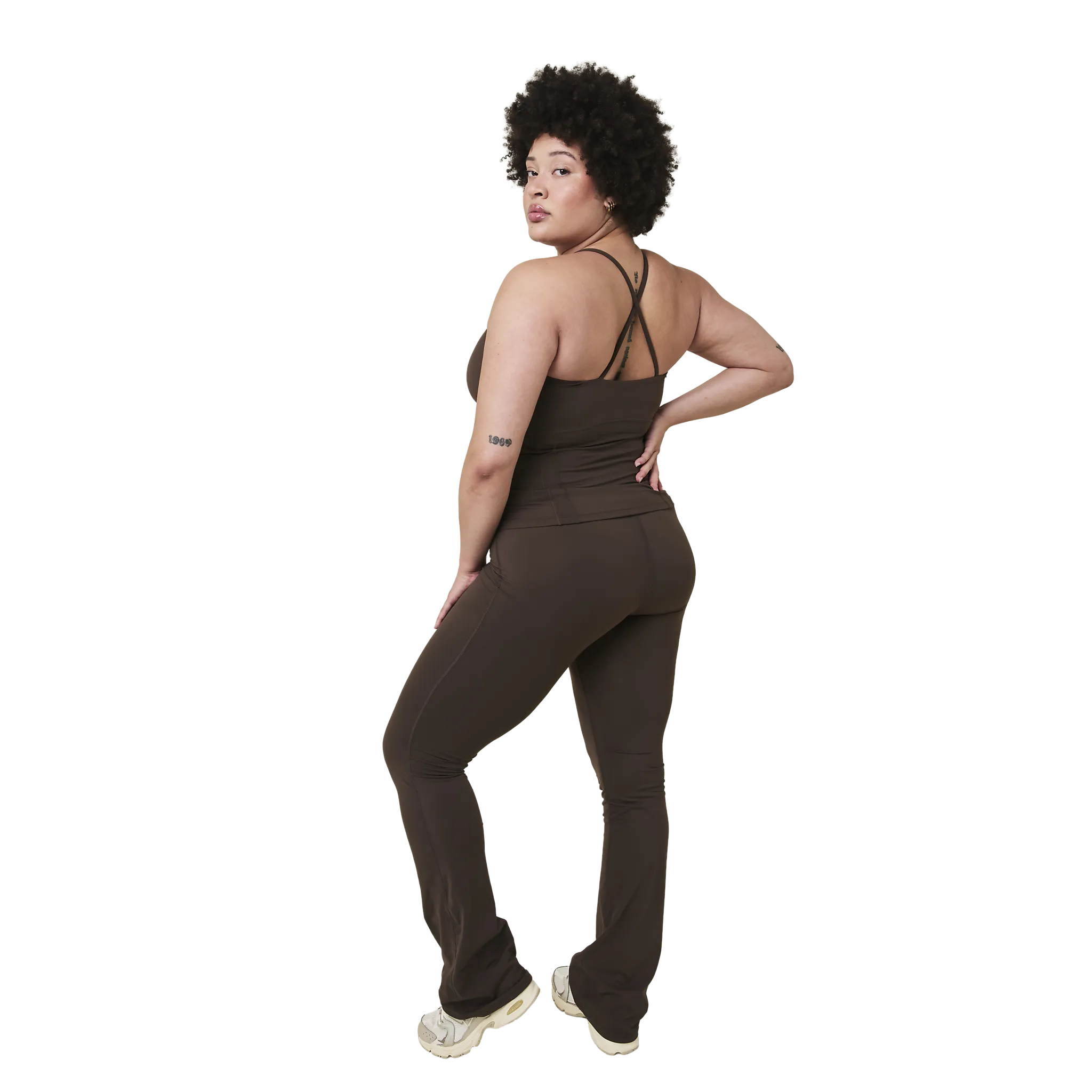 Art High-Waist Flared Leggings