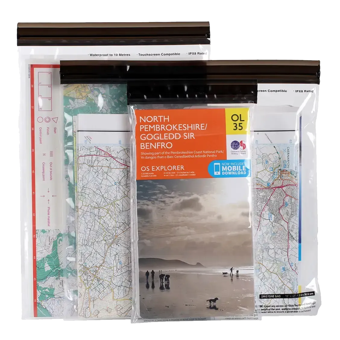 DriStore LocTop Bags - For Maps kartfodral
