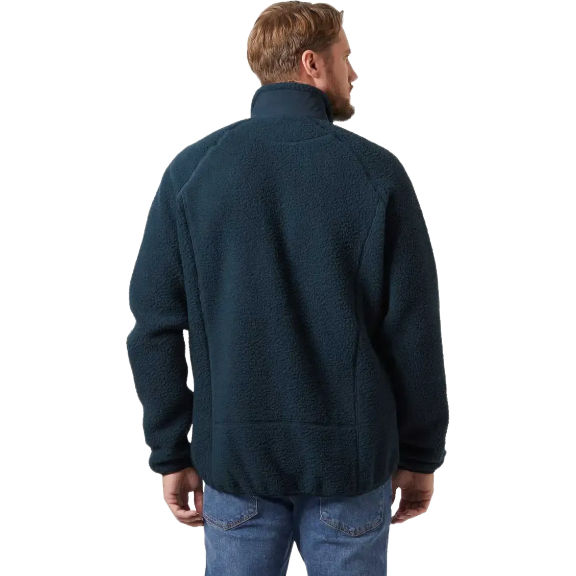 Panorama Pile Block Jacket Men fleece