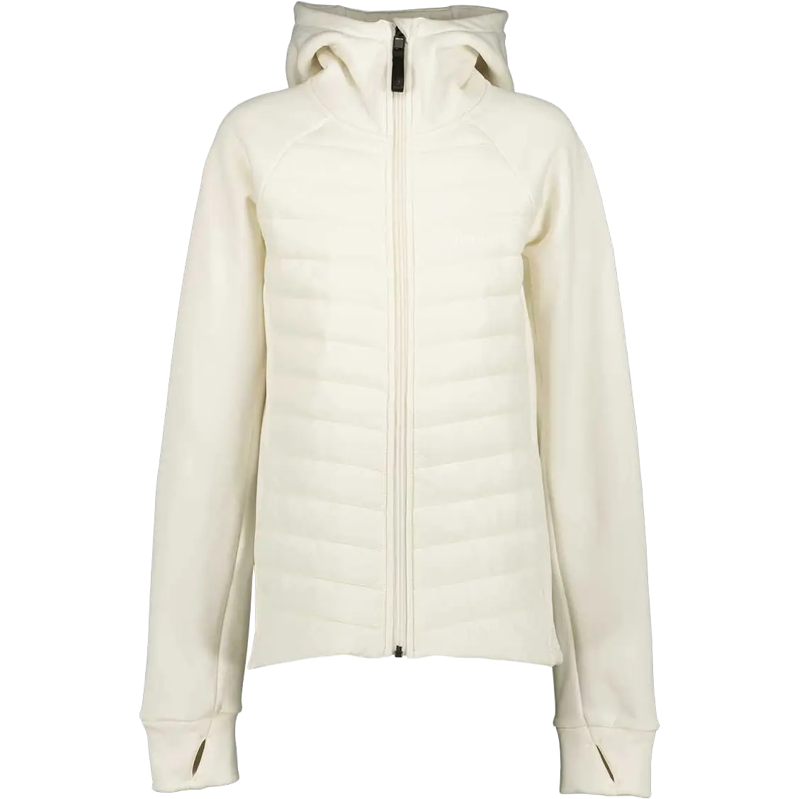 Didriksons Tovik Girls Hoodie 5 børnejakke - Shell White - 130 cm - Hybridjakker til børn