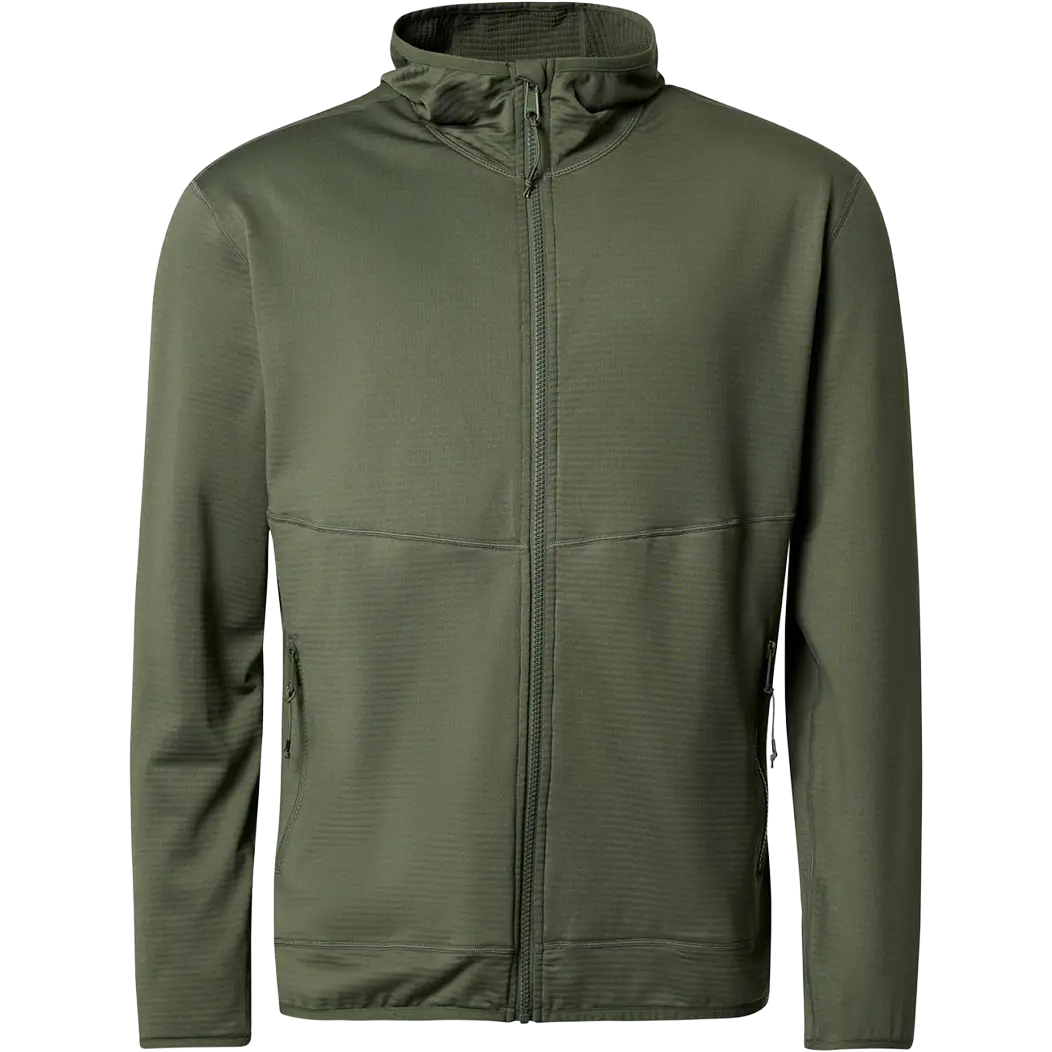 Superstainable Elmar Fleece Men herrefleece - Lark Green - M - Fleecetrøjer