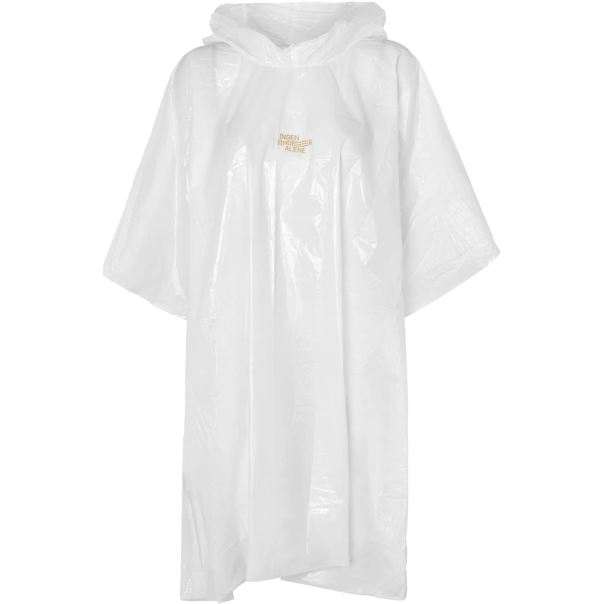 Craft Rain Poncho - Ingen Vinder Alene Fan Edt - Hvid - One size - Regnslag og ponchoer