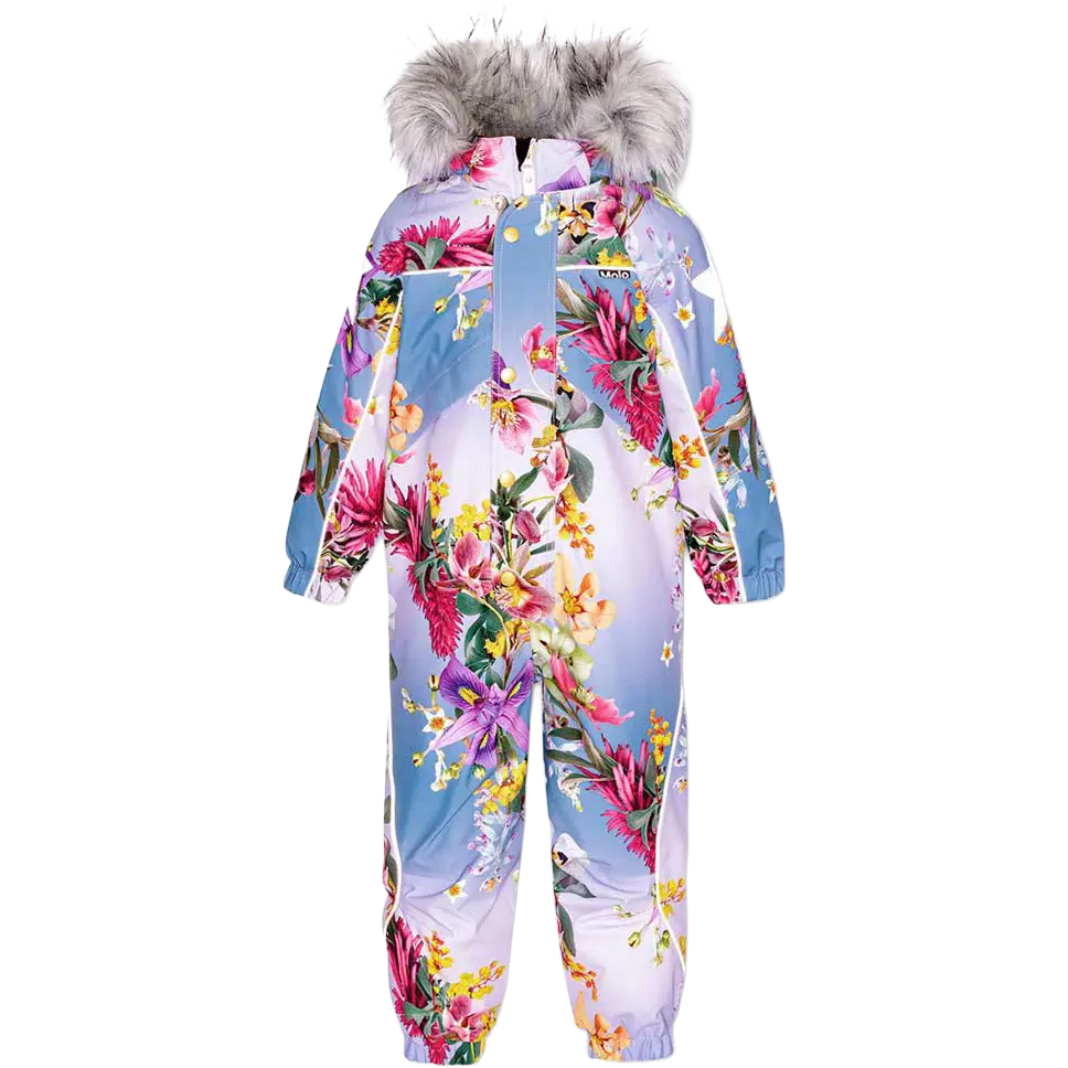 Molo Polaris Fur flyverdragt - Gradient Bloom - 98 - Flyverdragter til børn