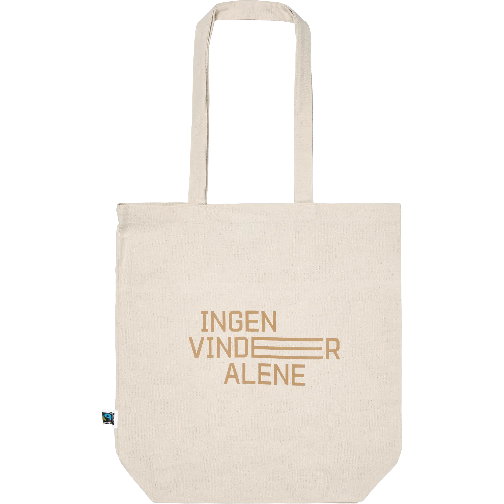 Craft Bomuldsnet Fairtrade - Ingen Vinder Ale - Hvid - One size - Skuldertasker