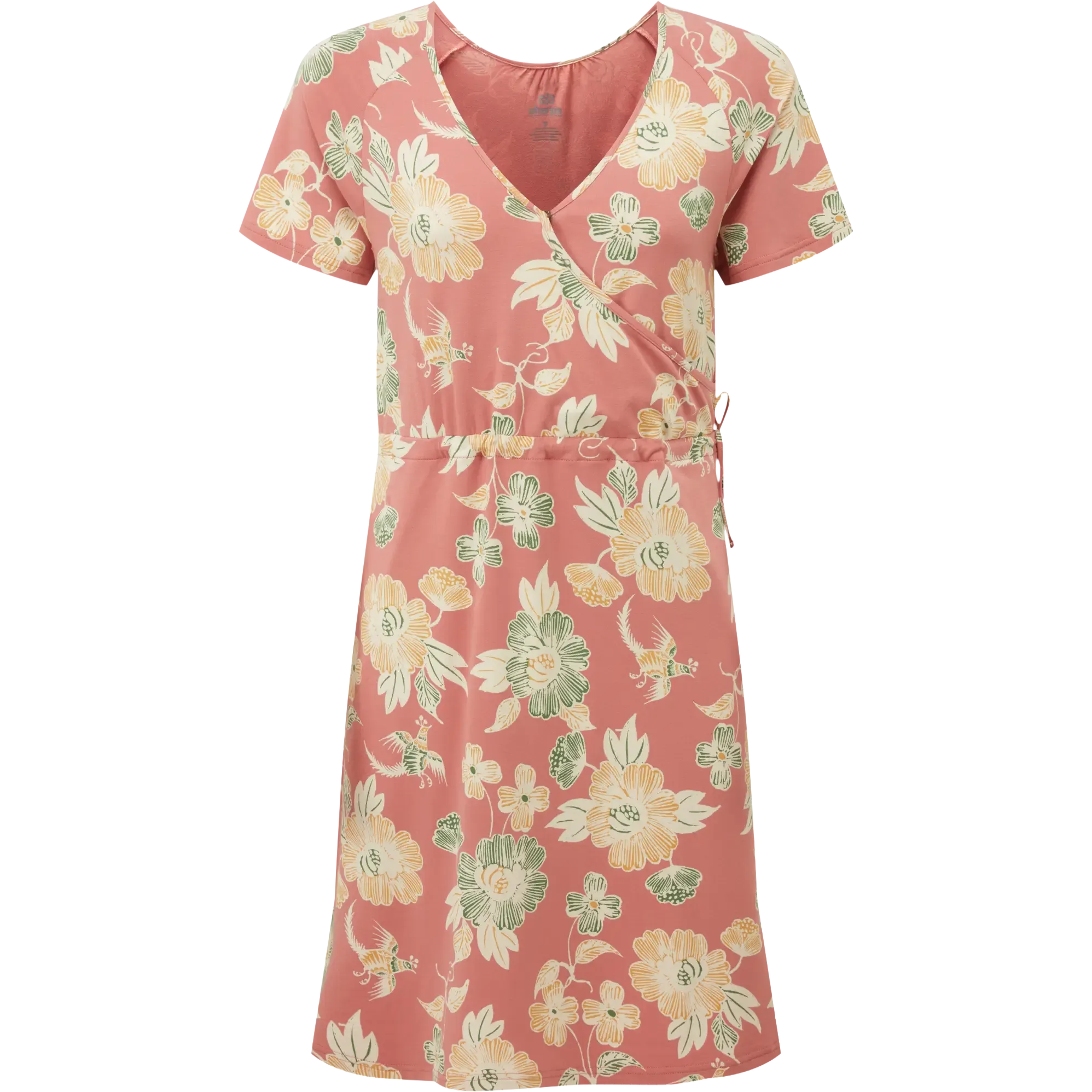 Neha Faux Wrap Dress kjole