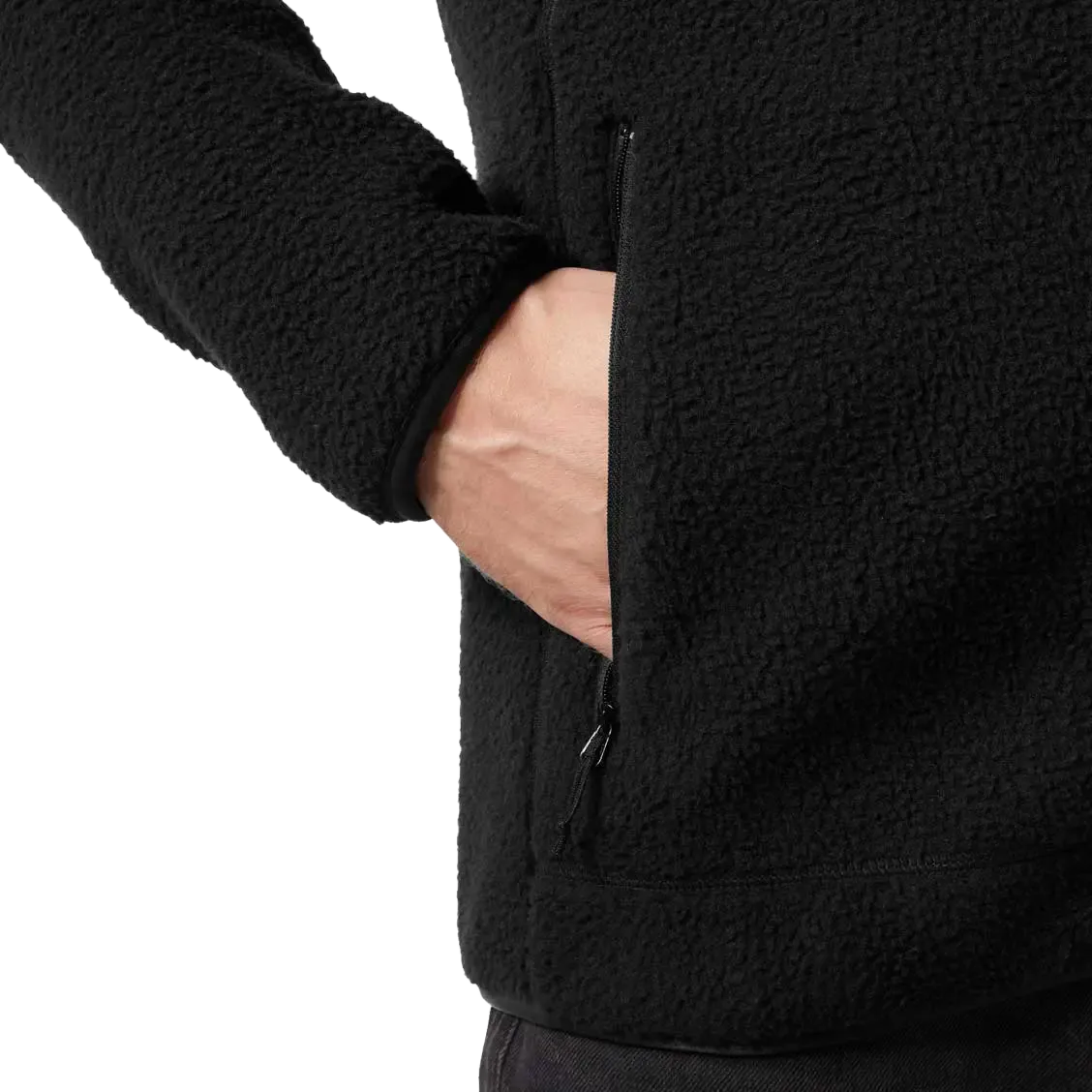 Panorama Pile Block Jacket Men fleece