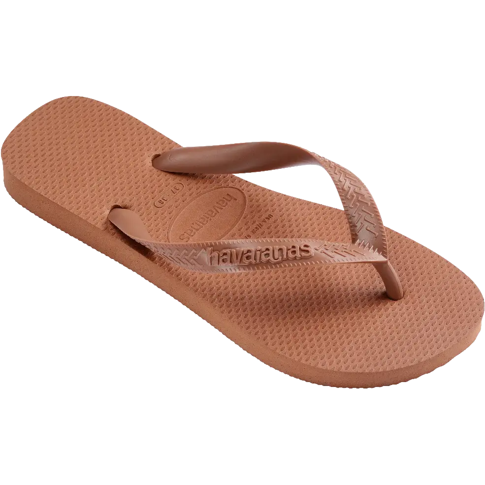 Havaianas Top Senses Flip Flops Women - Rust - 35/36 - Klipklapper