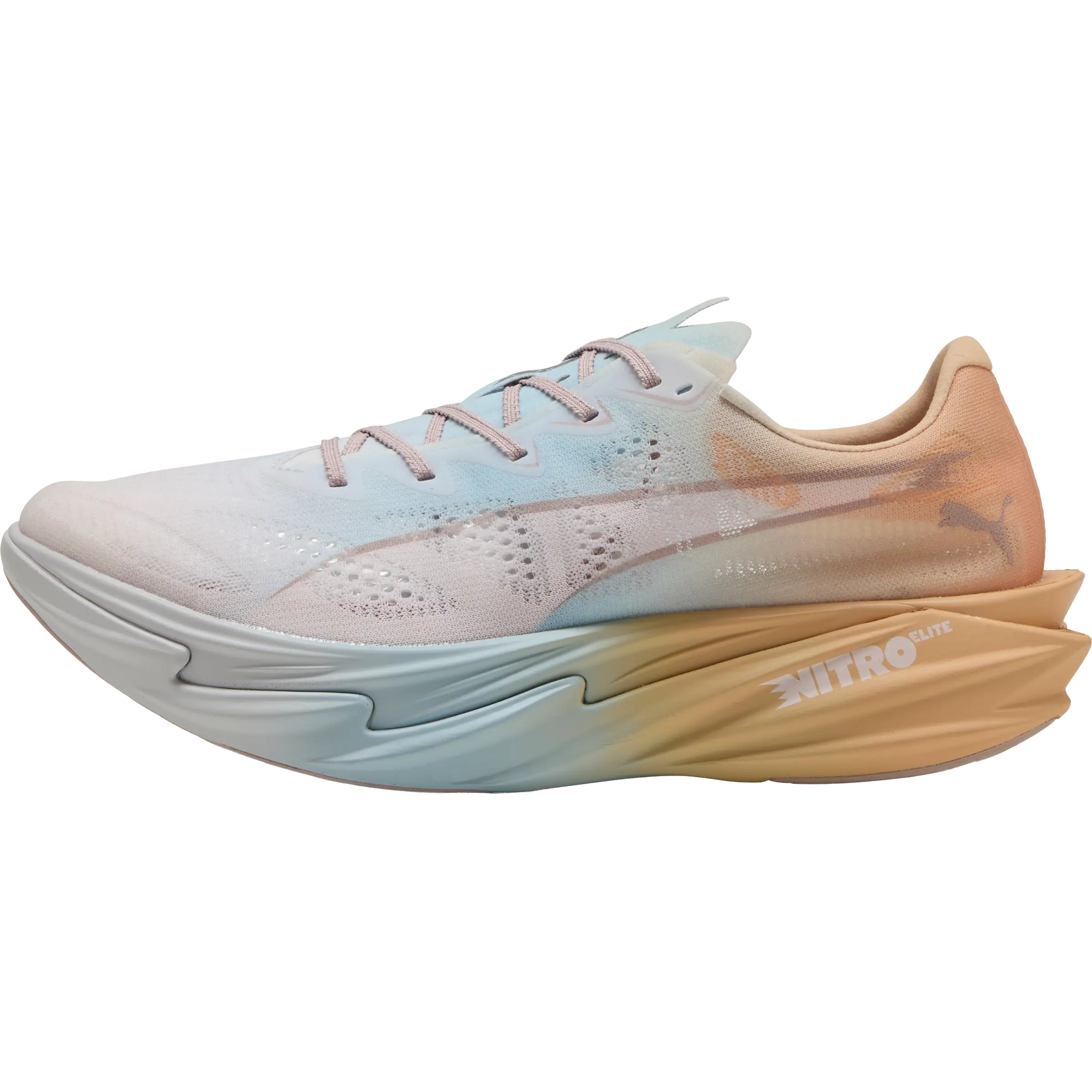 Puma Deviate Nitro Elite 4 Rc Men - Jasmine Flower - 42,5 - Konkurrence løbesko