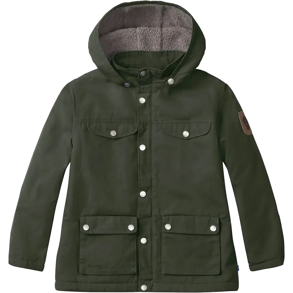 Fjällräven Kids Greenland Winter Jacket børnejakke - Deep Forest - 146 - Vinterjakker til børn