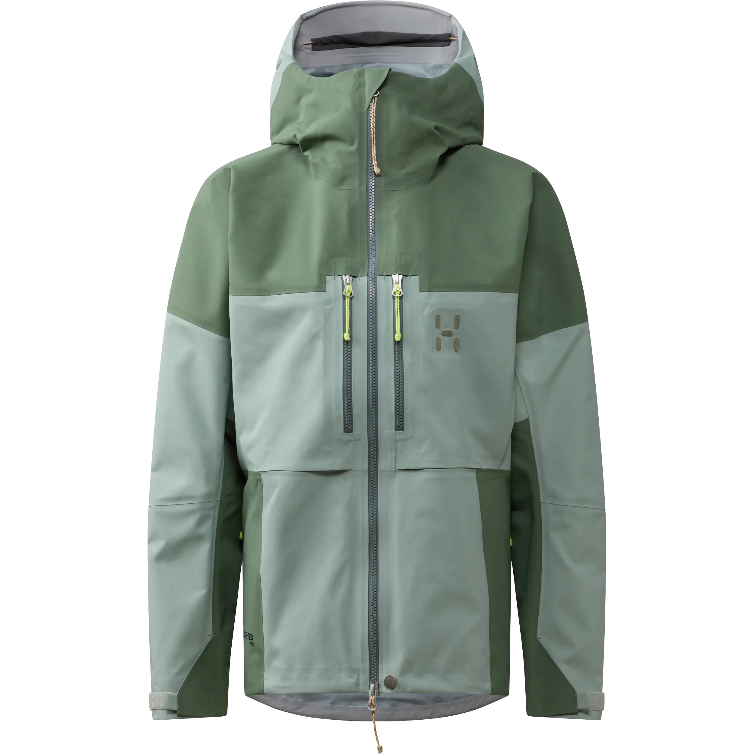 Haglöfs Spitz GTX Pro II Jacket Women - Dew Green - XL - Regnjakker