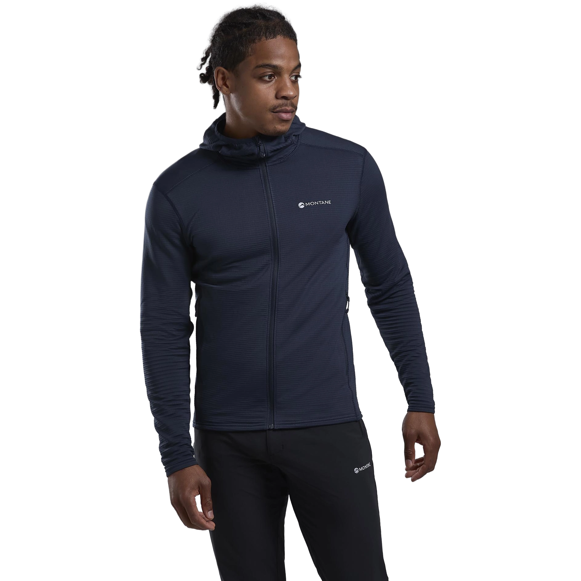 Montane Protium Lite Hoodie Men fleece - Eclipse Blue - 3XL - Fleecetrøjer