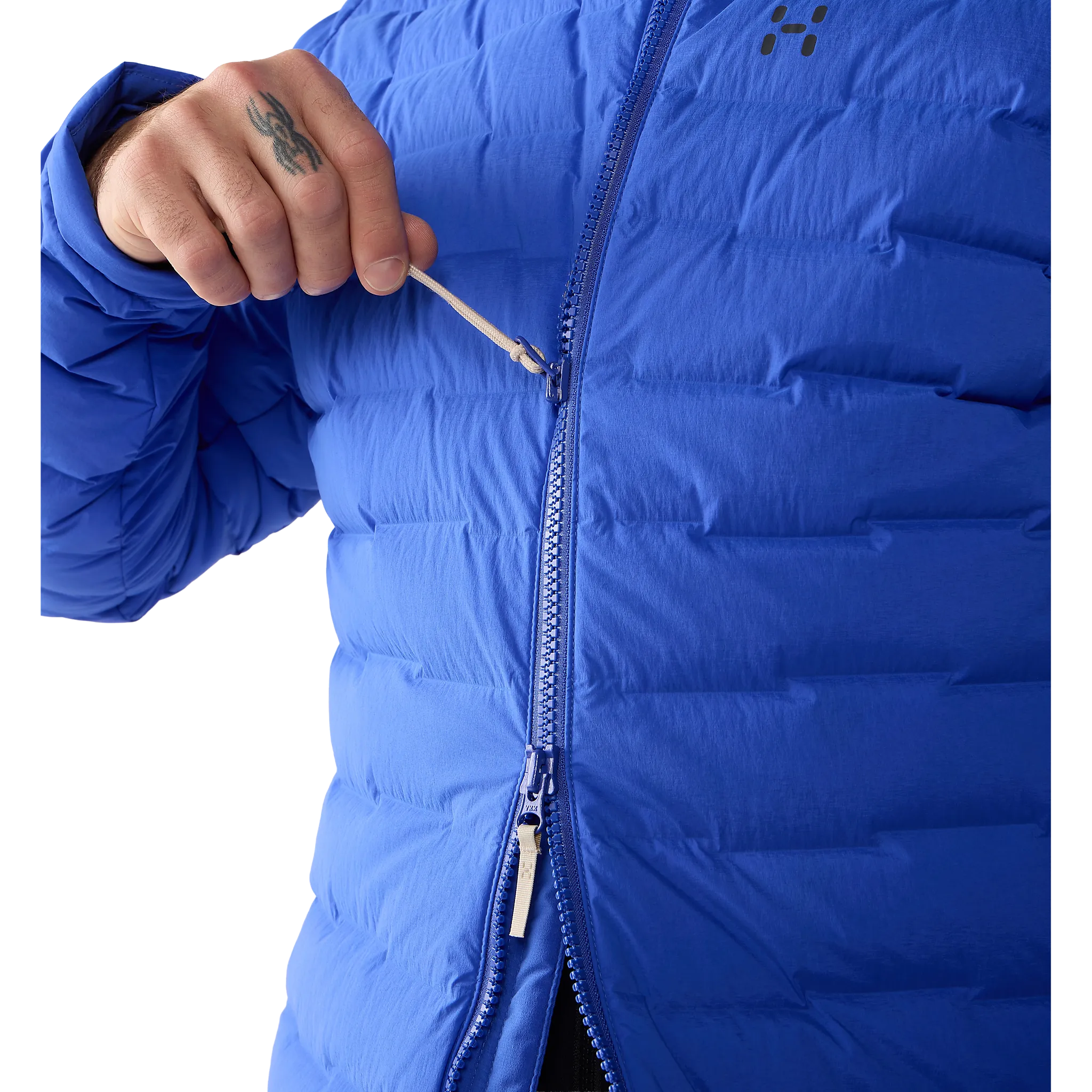 Spitz Down Hood Men dunjacka