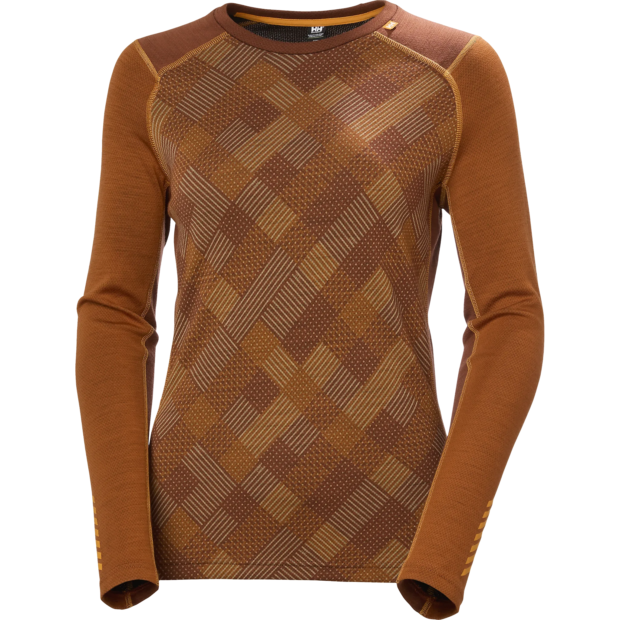 Lifa Merino Midweight Graphic Crew Women undertrøje