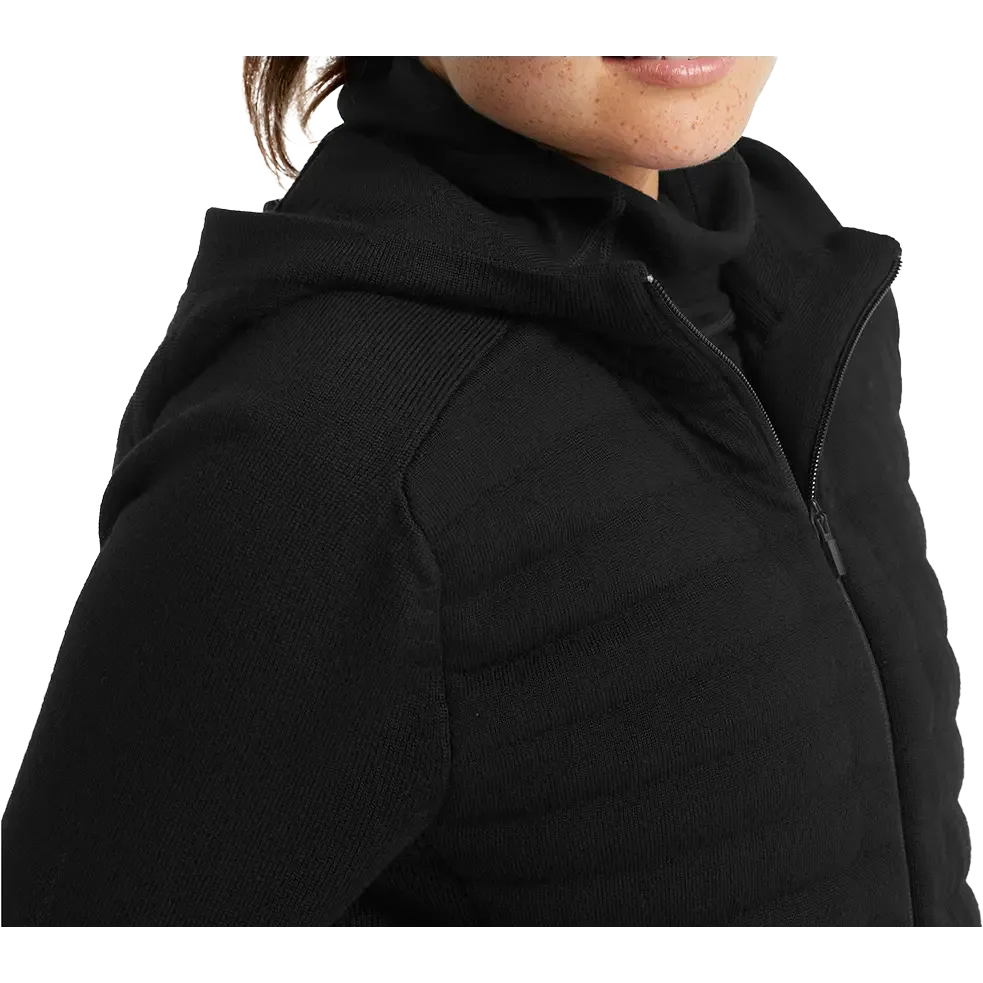 ZoneKnit LS Zip Hoodie Women uldtrøje