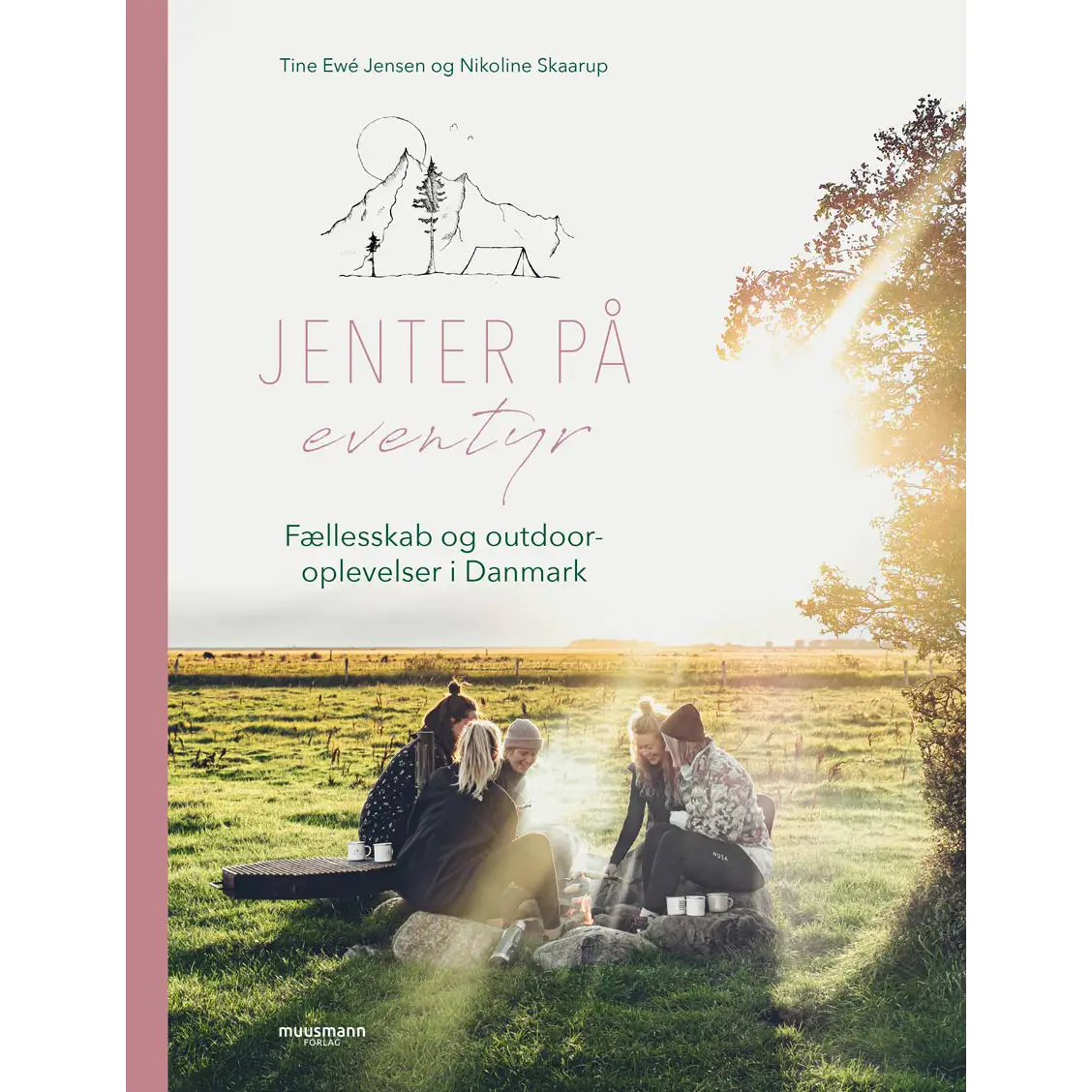 Muusmann Forlag Jenter på eventyr bog - Grøn;Hvid;Sort - One size - Bøger