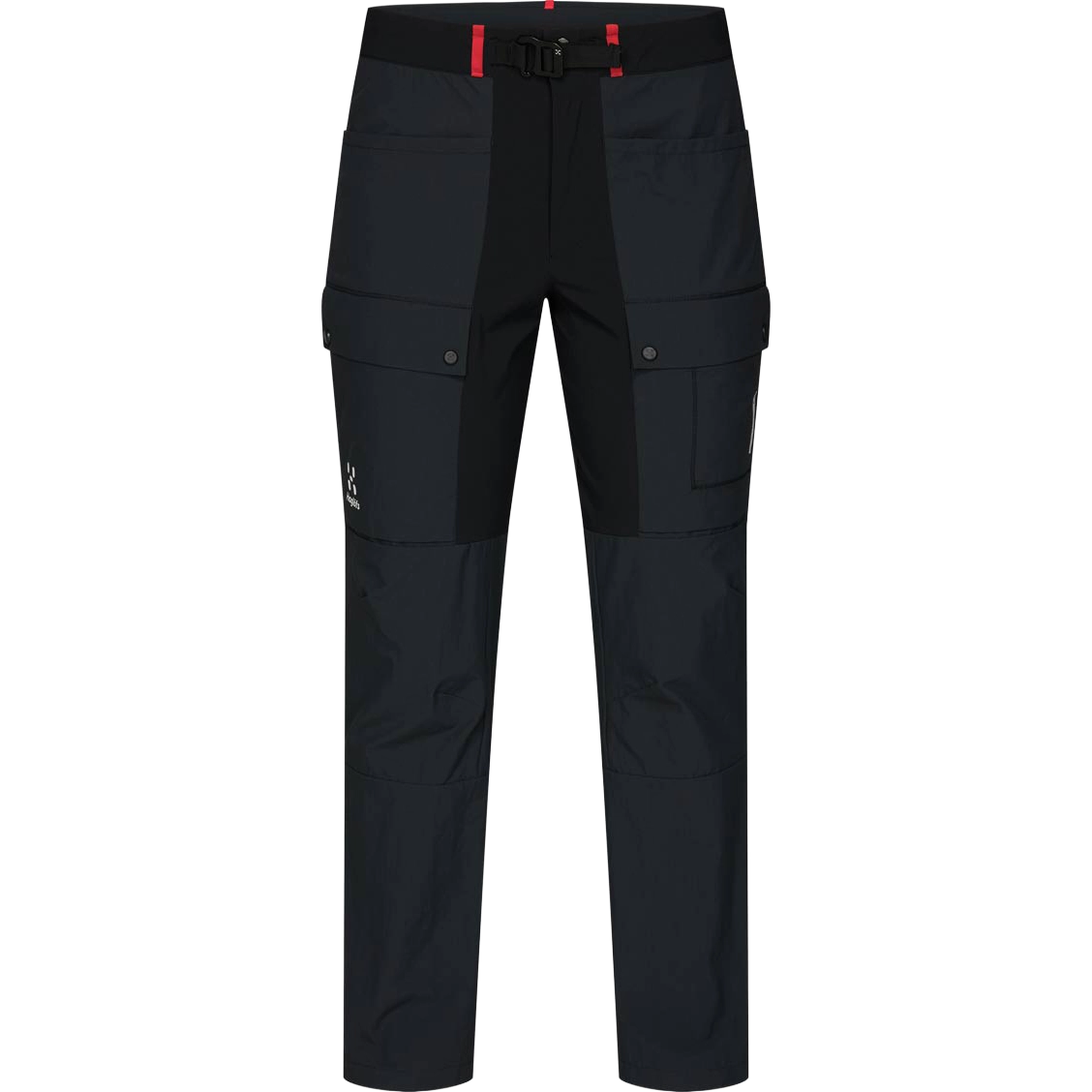 Haglöfs L.I.M ZT Pant Women damebukser - True Black/Zenith Red - 38 - Vandrebukser