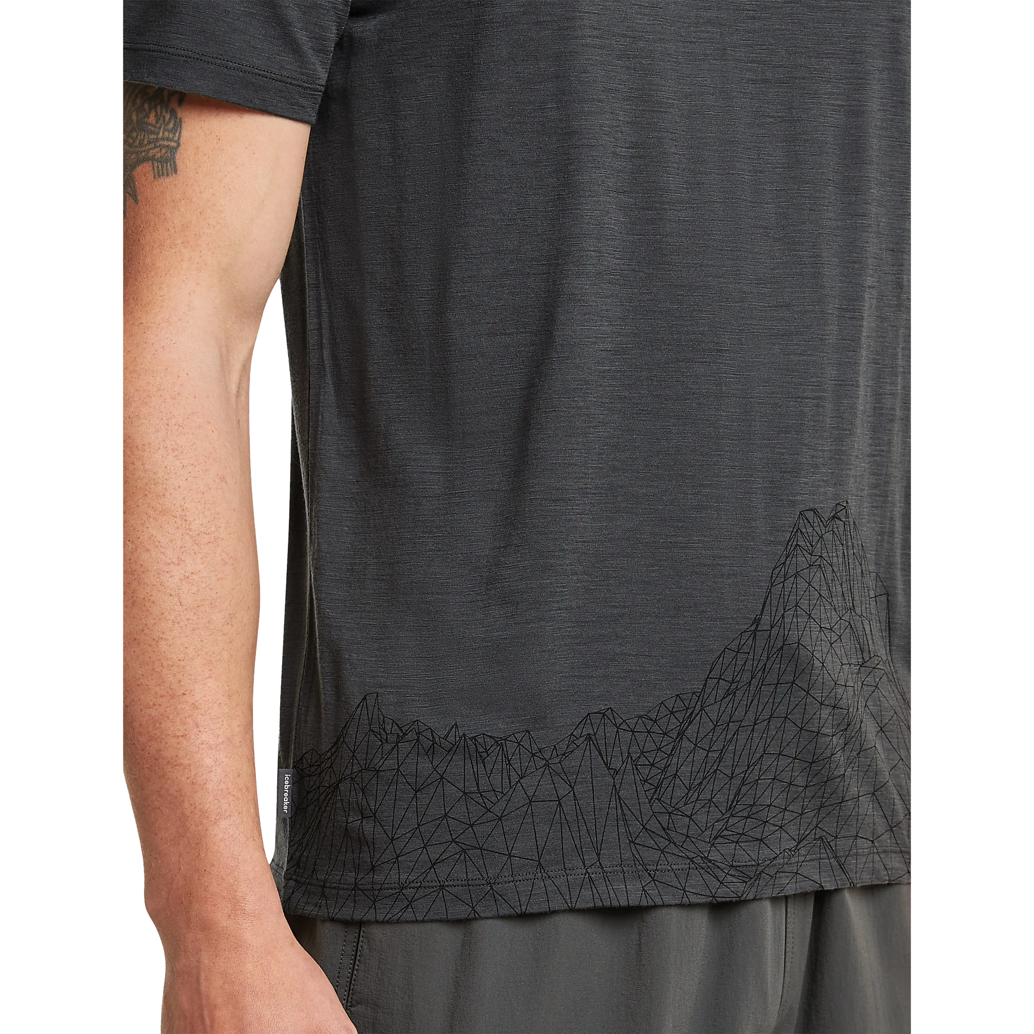 Tech Lite SS 3D Mapping Tee Men