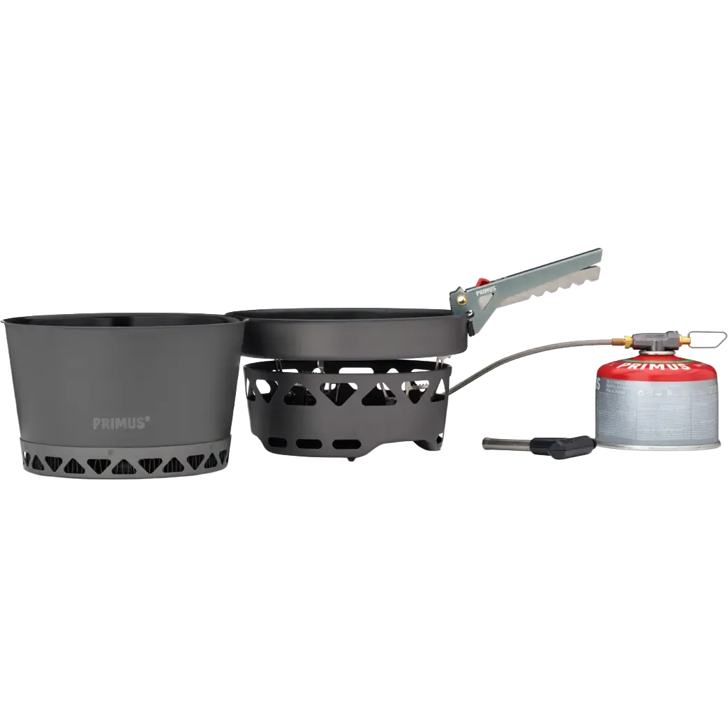Primetech Stove Set 1x2,3 liter m. stekpanna