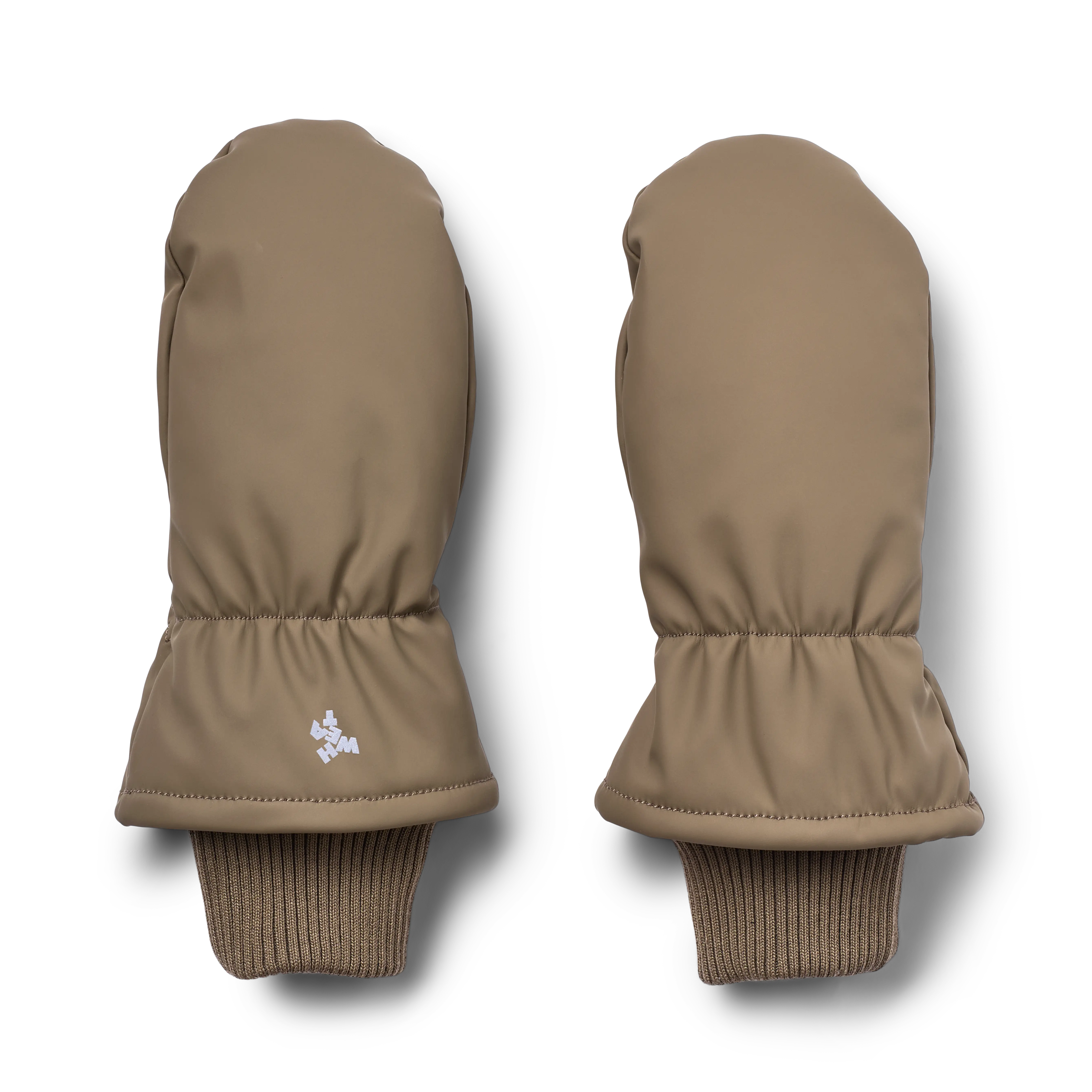 Wheat Winter Mittens Stormy Kids luffer - Dry Wood - XL/6-8y - Vandtætte handsker