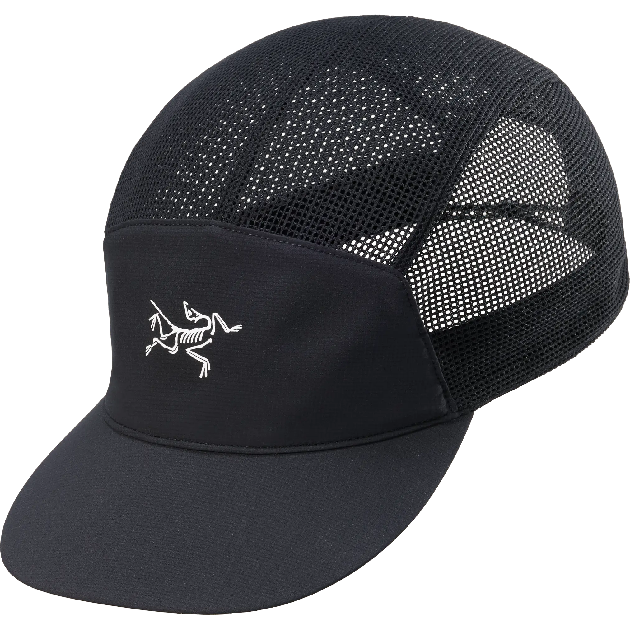 Arcteryx Norvan Mesh 5 Panel Cap Unisex - Black - L-XL
