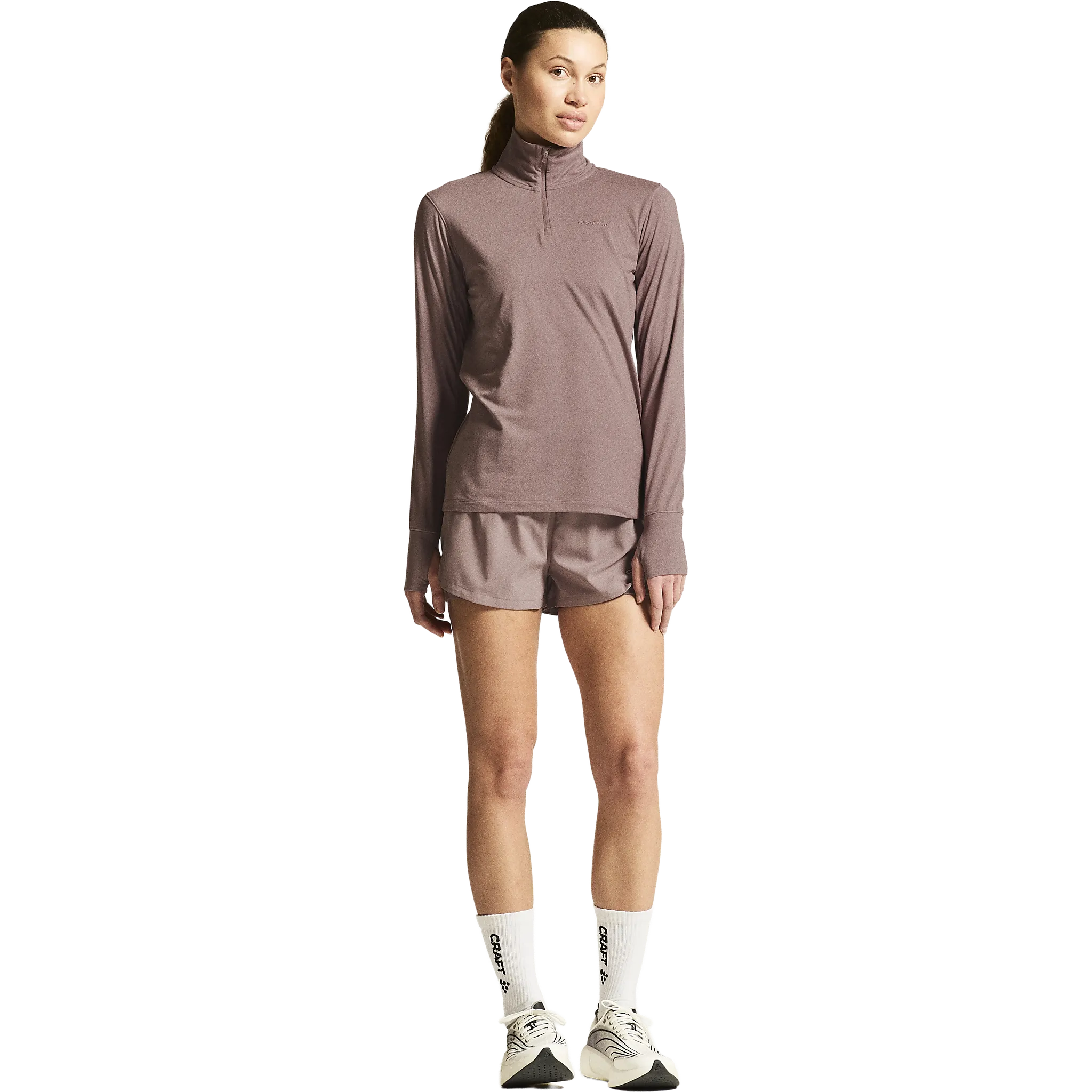 Flow Half Zip Long Sleeve Women