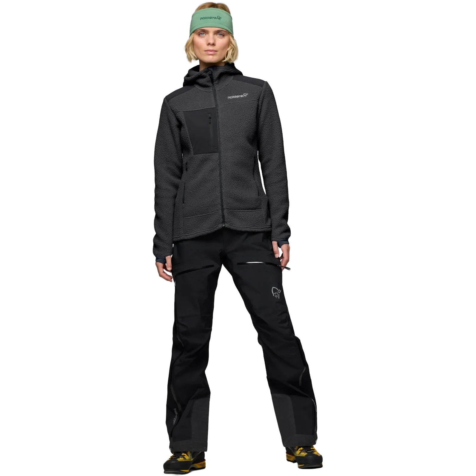 Trollveggen Warm3 Zip Hood Women