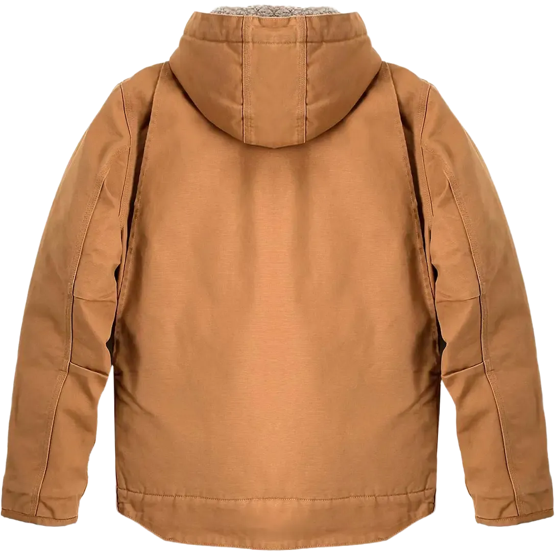 Washed Duck Sherpa Lined Jacket Men herrejakke