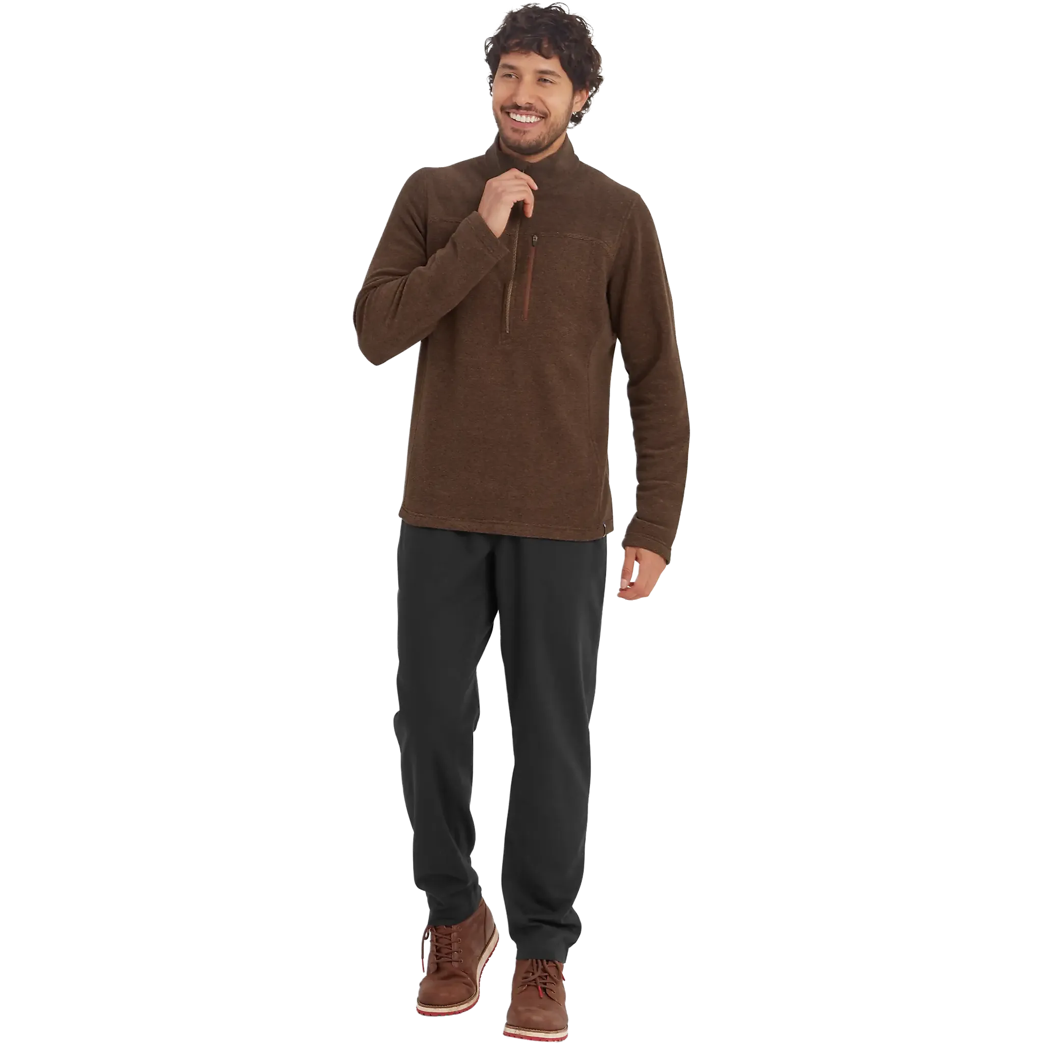 Rolpa Eco Zip Tee Men fleece