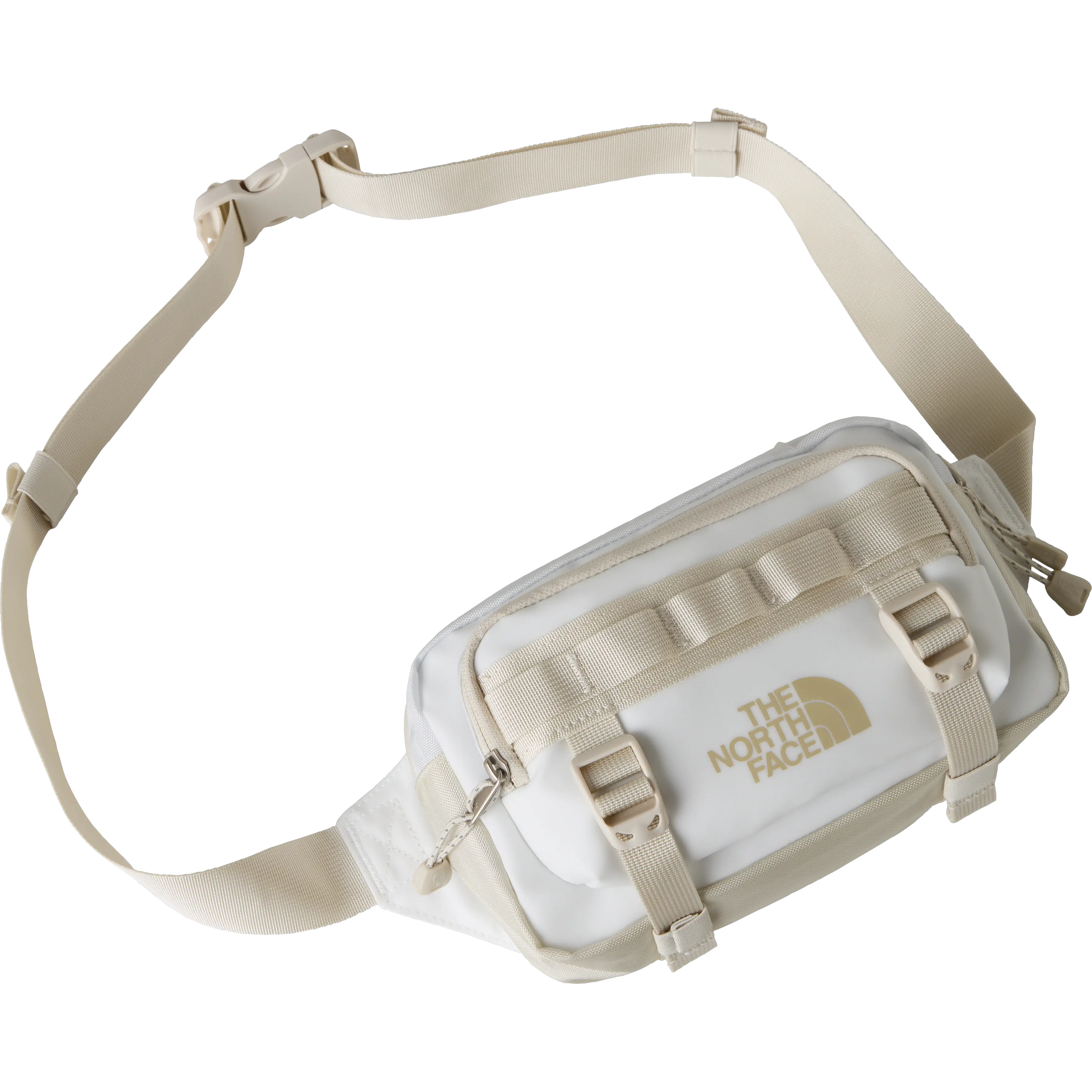 The North Face Base Camp Lumbar bæltetaske - White Ash - One size - Bæltetasker