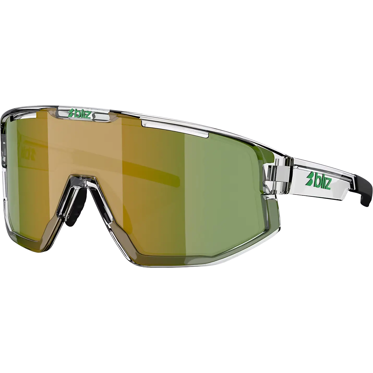 Bliz Fusion Unisex Sportsbriller - Transparent White - One size - Solbriller