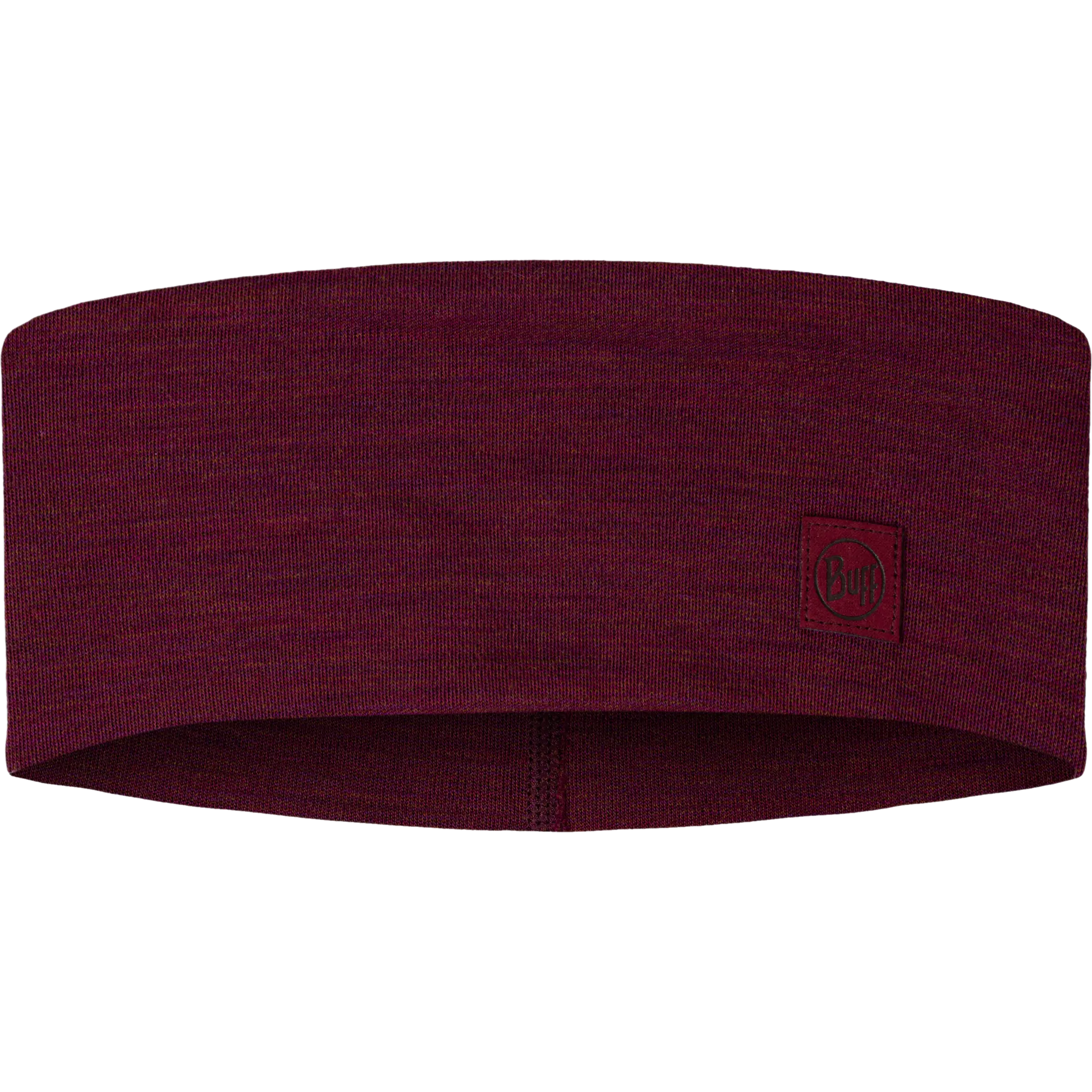 Buff Merino Wide Headband pandebånd - Solid Tibetan Red - One size