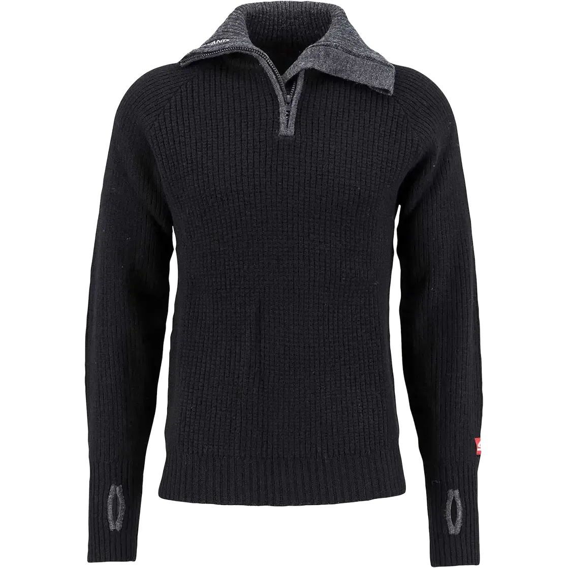 Rav Sweater W/Zip uldtrøje