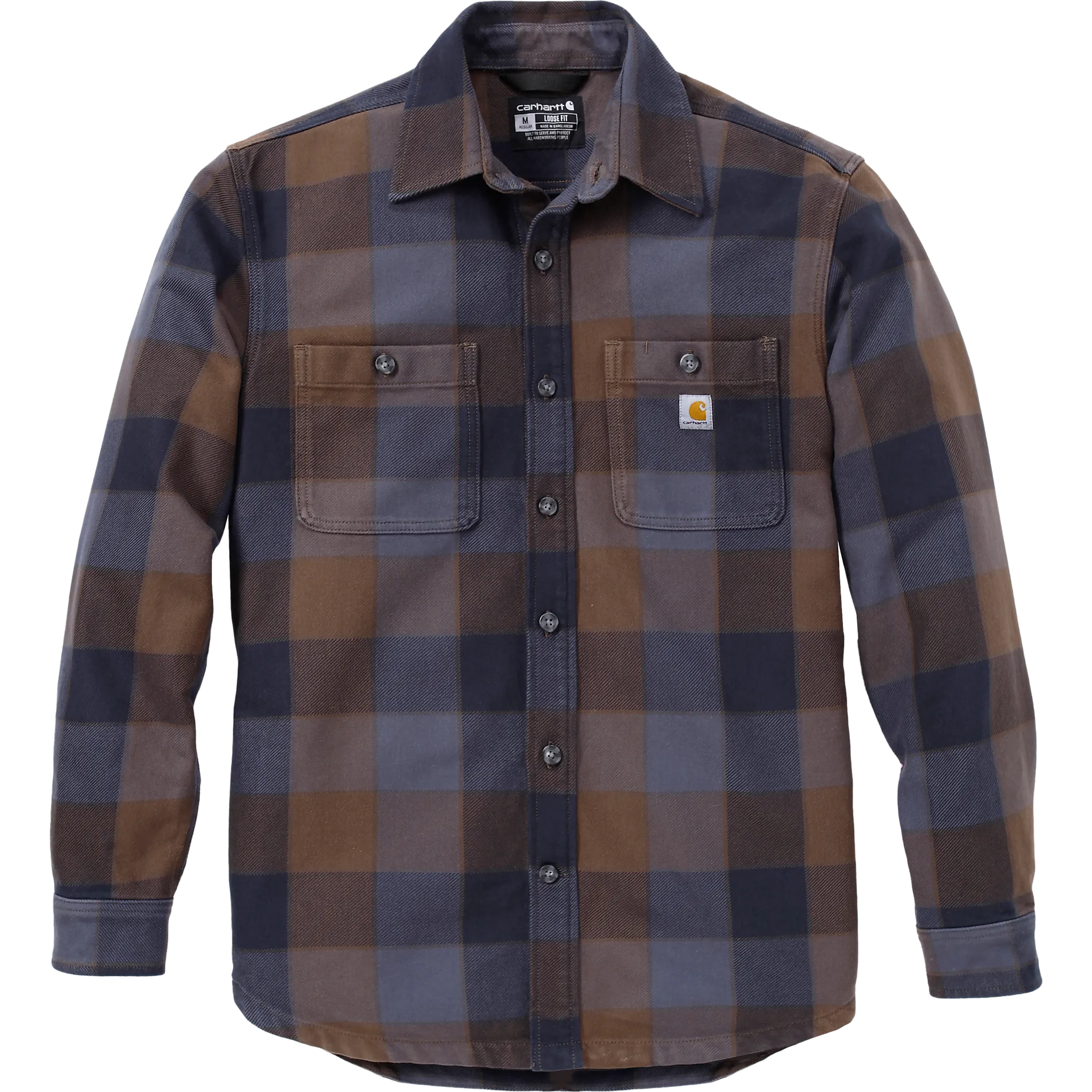 Everett Loose LS Plaid Shirt Herr