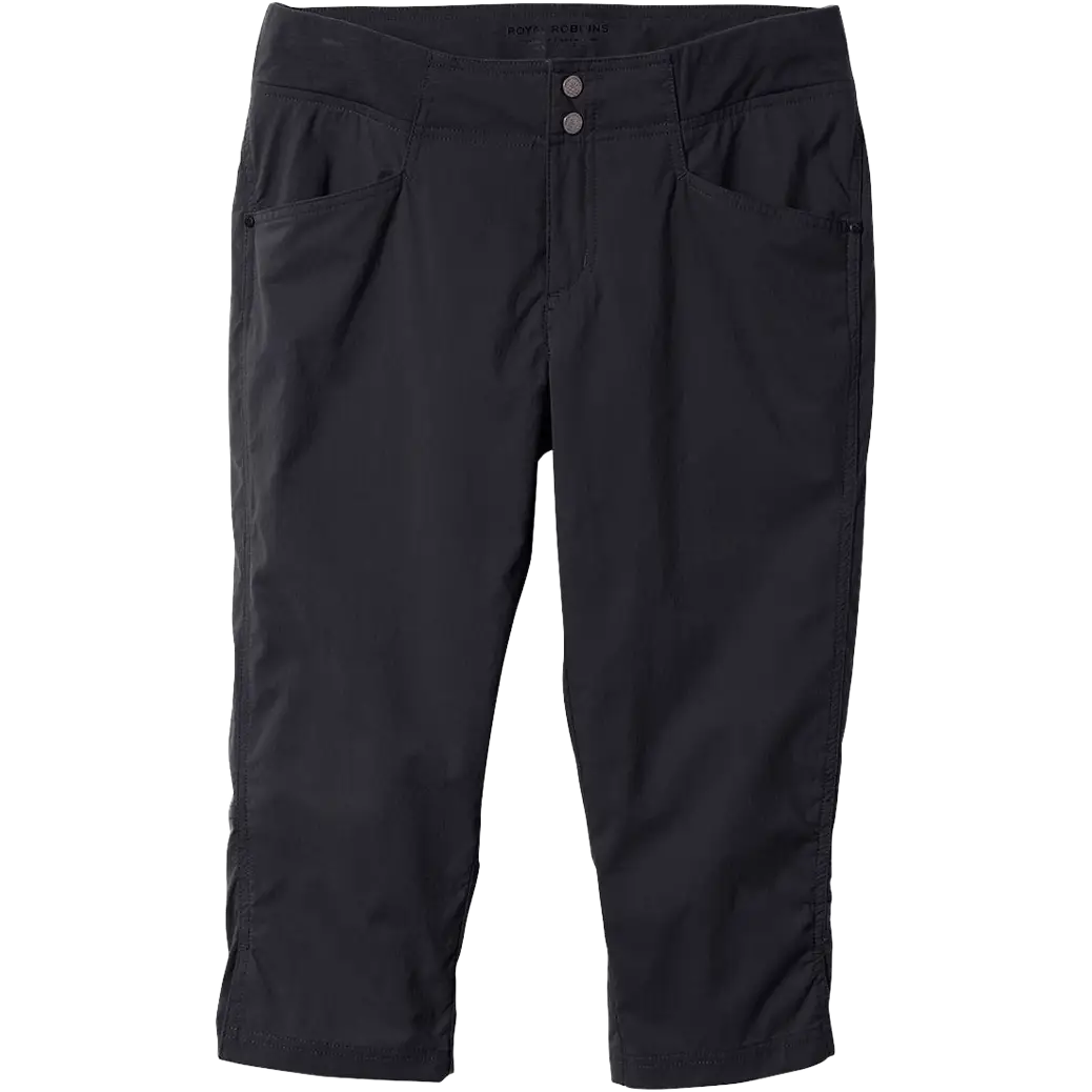 Royal Robbins Jammer II Capri Women dameknæbukser - Jet Black - US8/M - Knickers og kneepants