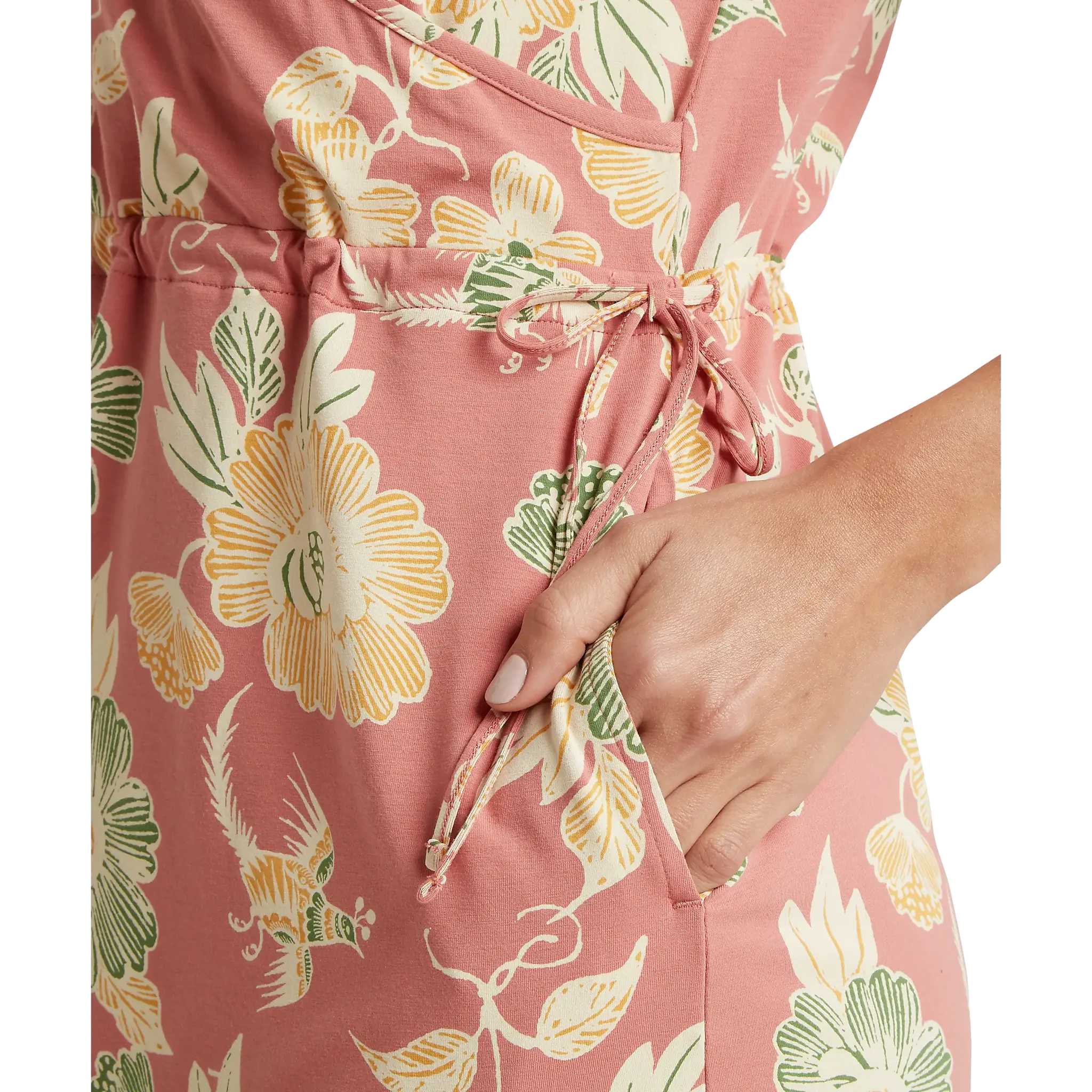 Neha Faux Wrap Dress kjole