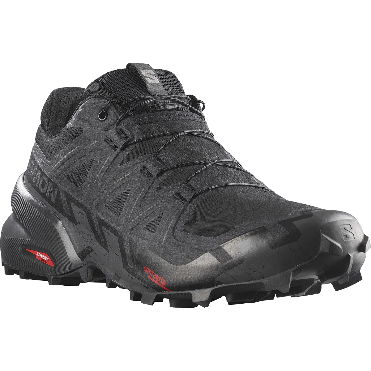 Salomon Speedcross 6 Wide Men - BLACK - UK 11/EU 46 - Trailsko