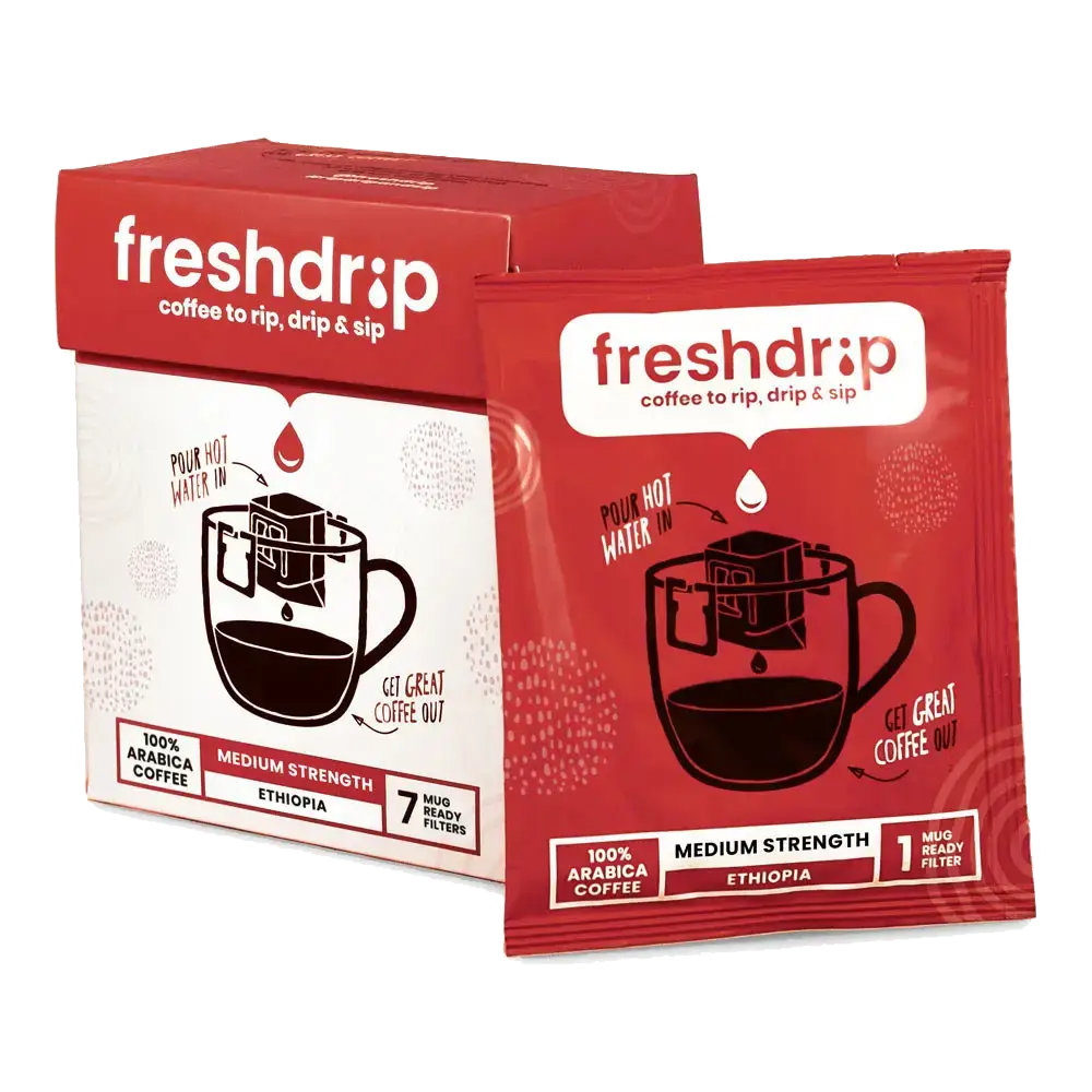 Freshdrip Ethiopia kaffe - One size - Mad og drikke