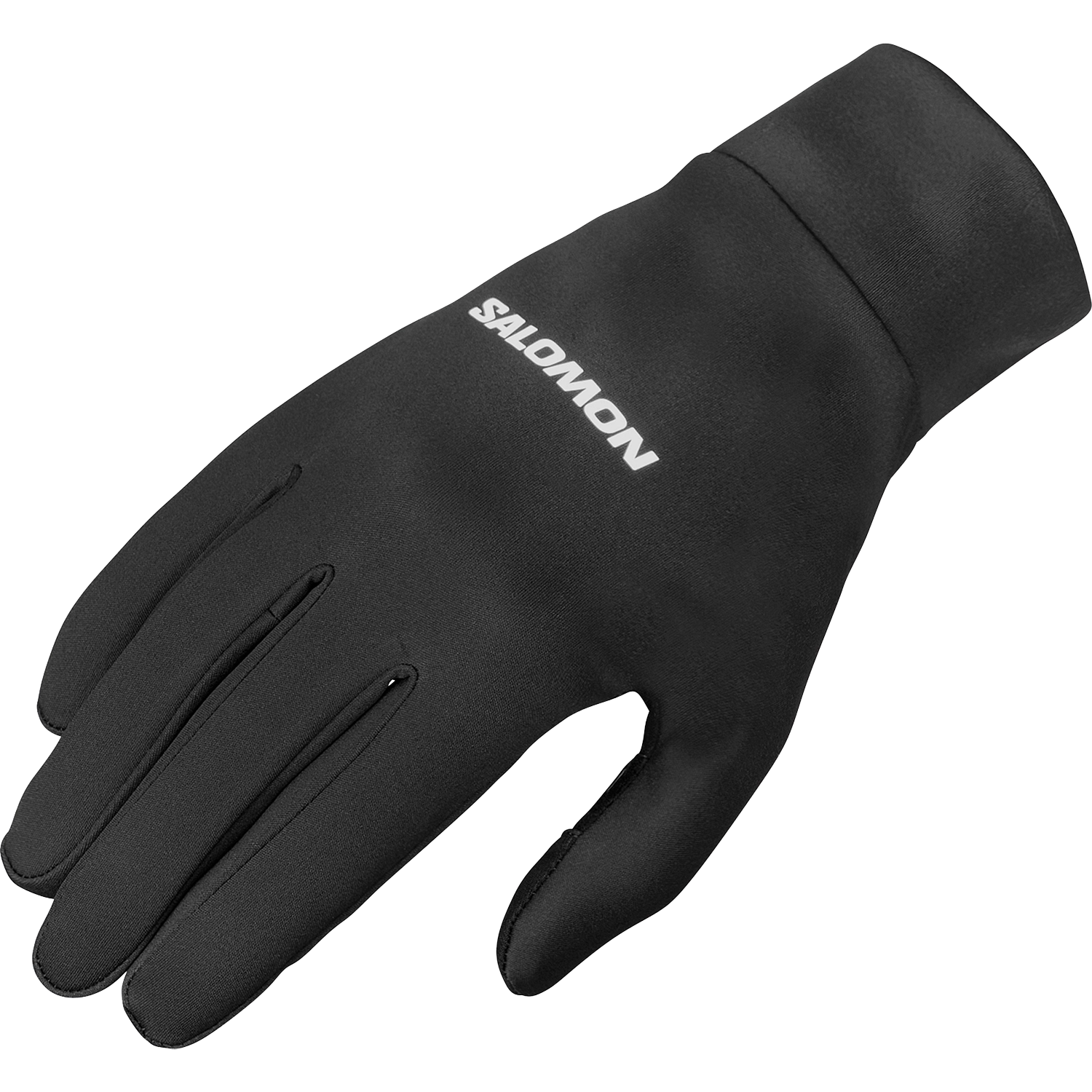 Salomon Tech Softshell Gloves - Deep Black - S - Handsker til Touch Screen