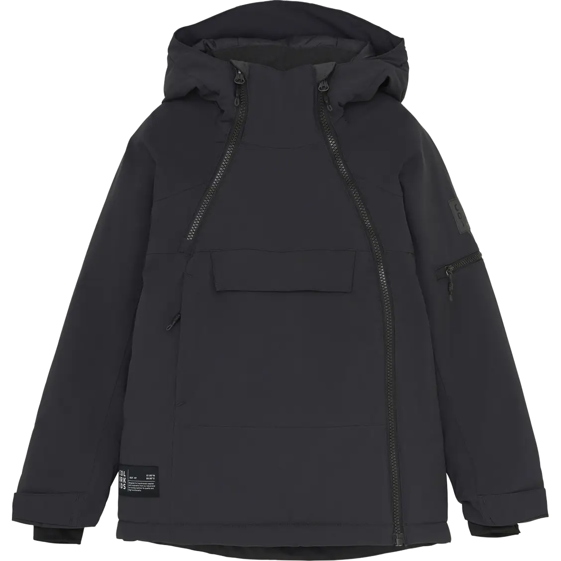 Color Kids Junior Ski Jacket - Phantom - 110 - Vinterjakker til børn