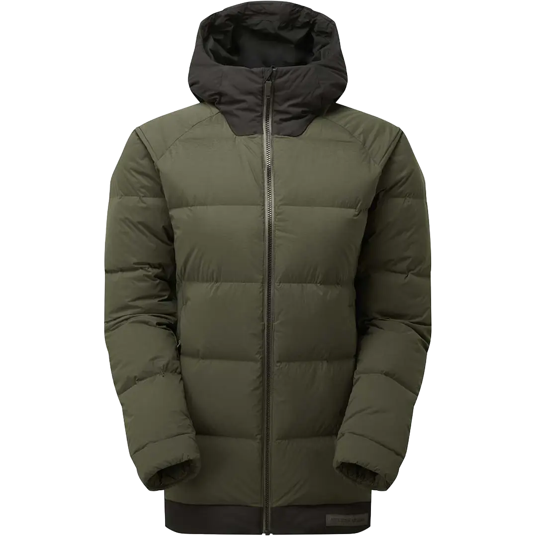 Artilect High-AF Down Stretch Parka Women dunjakke - Fossil/Black - L - Vinterjakker