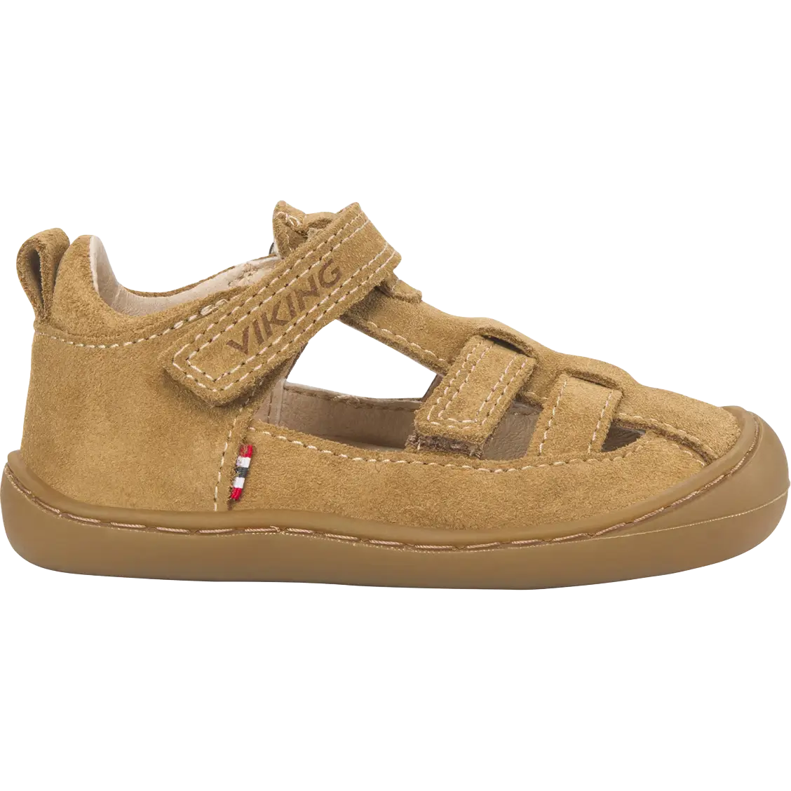 Viking Alv Lind Sandal 2V Kids - Beige - 27 - Hverdagssandaler til børn