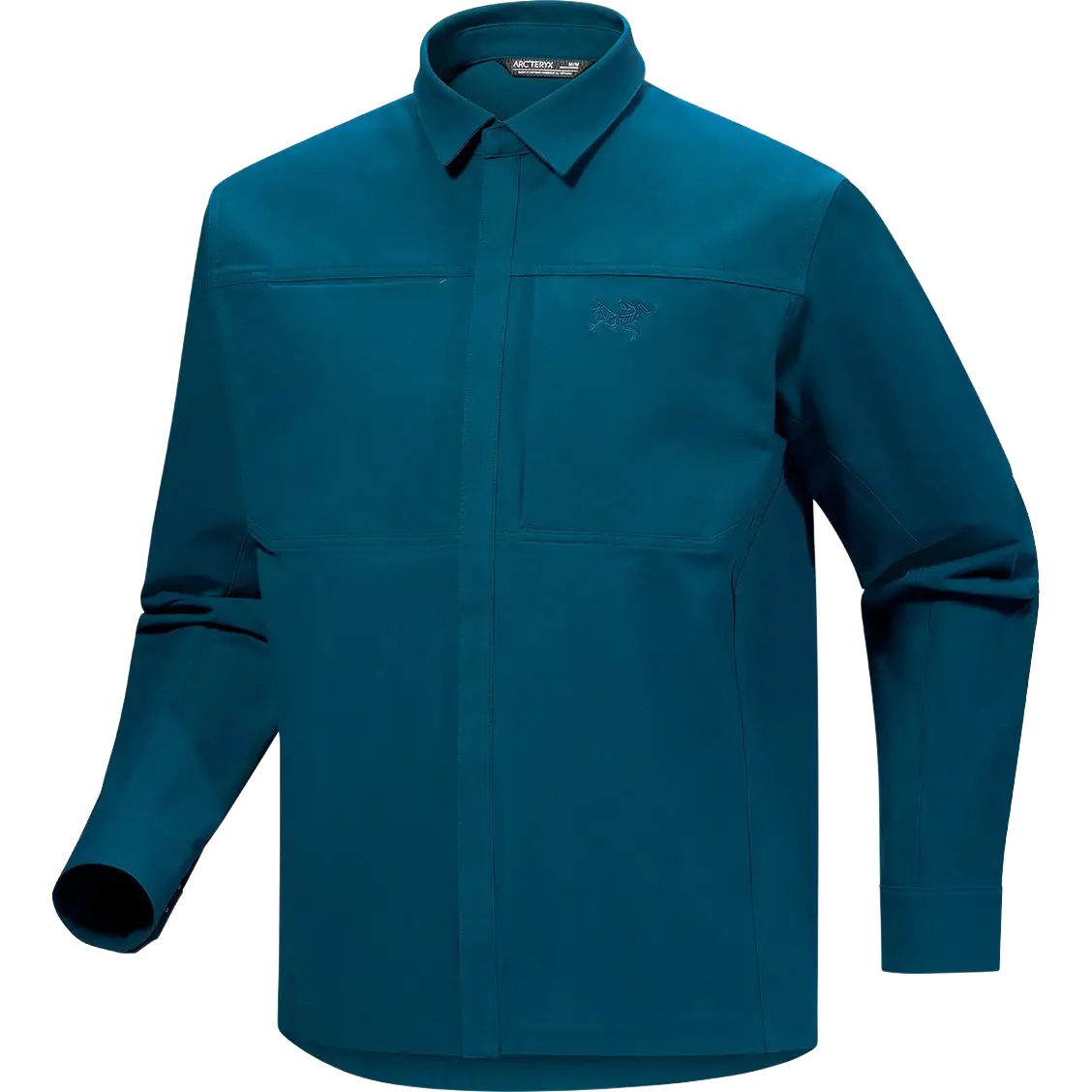 Arcteryx Cronin Cotton Overshirt Men skjorte - Nightscape - 2XL - Langærmet skjorter